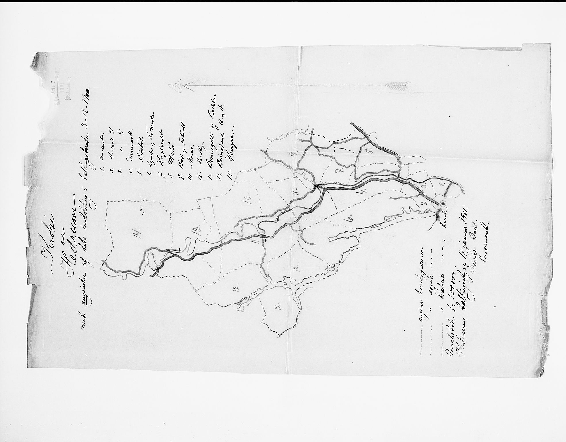 RA, 1900 census for Hedrum, 1900, p. 35