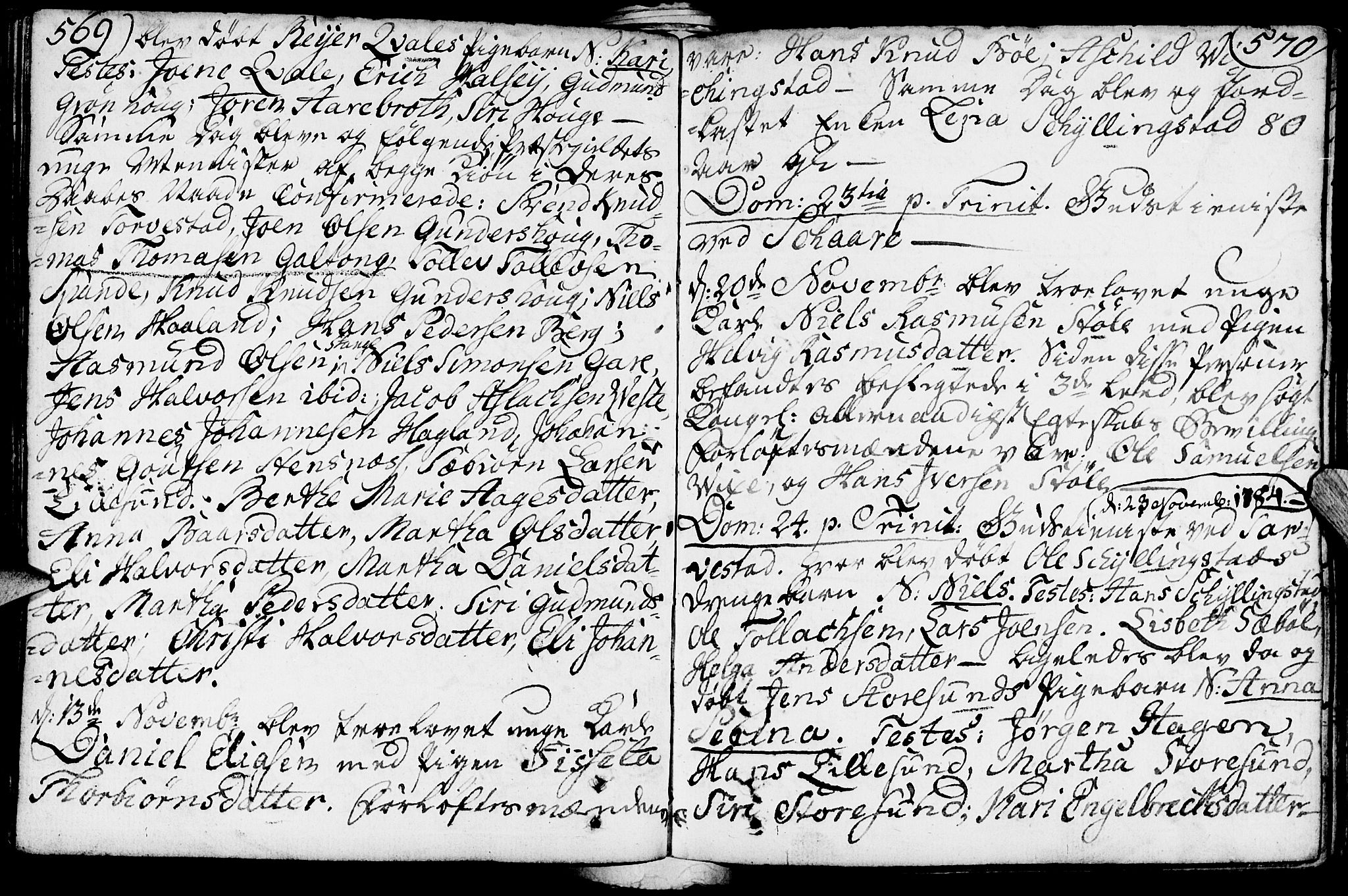 Torvastad sokneprestkontor, SAST/A -101857/H/Ha/Haa/L0001: Parish register (official) no. A 1, 1753-1800, p. 569-570