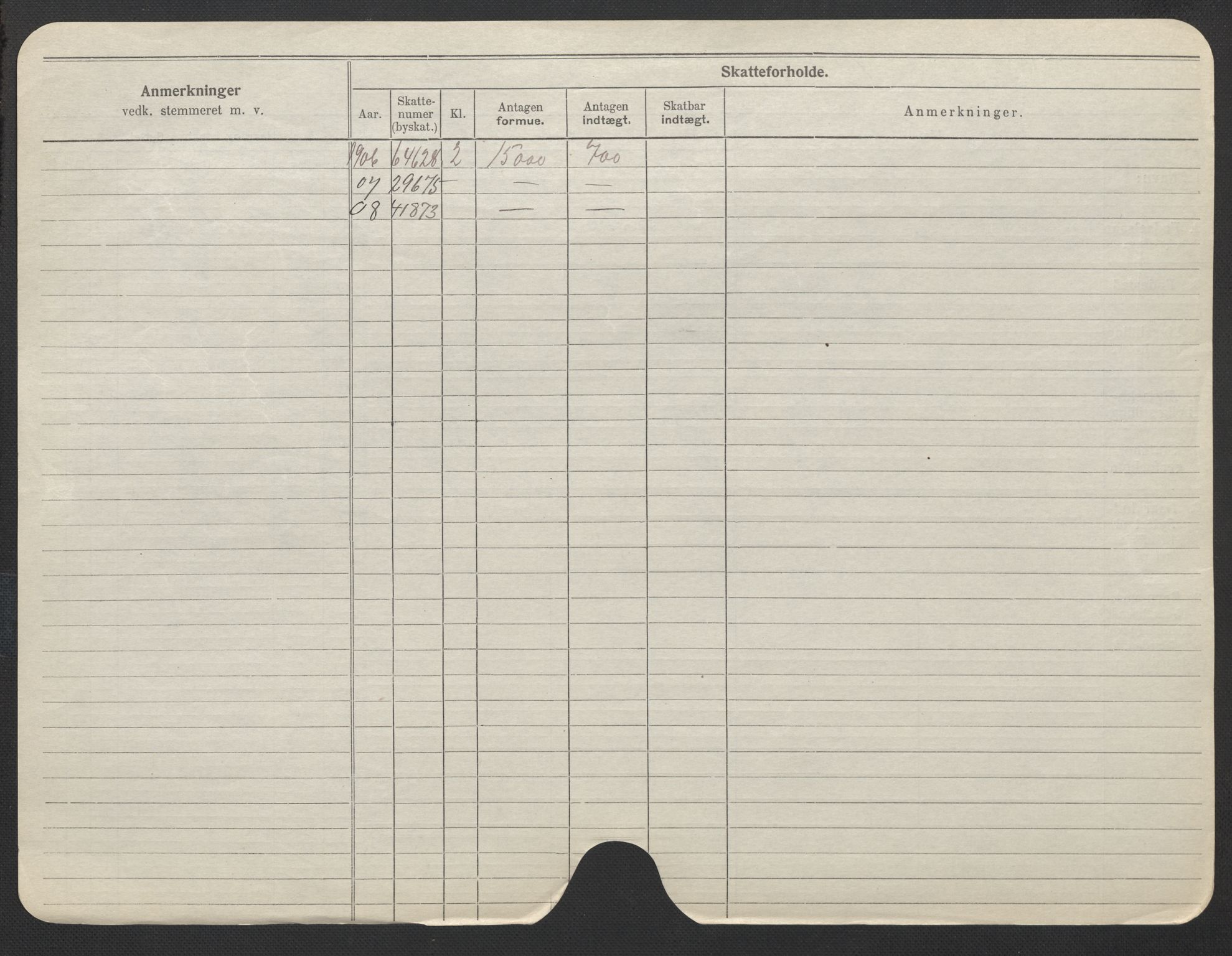 Oslo folkeregister, Registerkort, AV/SAO-A-11715/F/Fa/Fac/L0022: Kvinner, 1906-1914, p. 152b