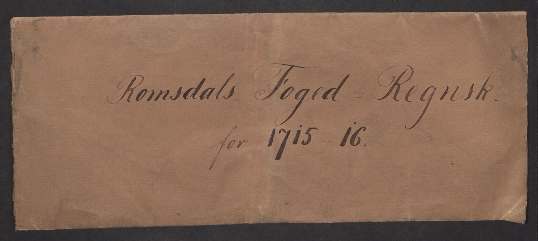 Rentekammeret inntil 1814, Reviderte regnskaper, Fogderegnskap, RA/EA-4092/R55/L3663: Fogderegnskap Romsdal, 1715-1716, p. 258