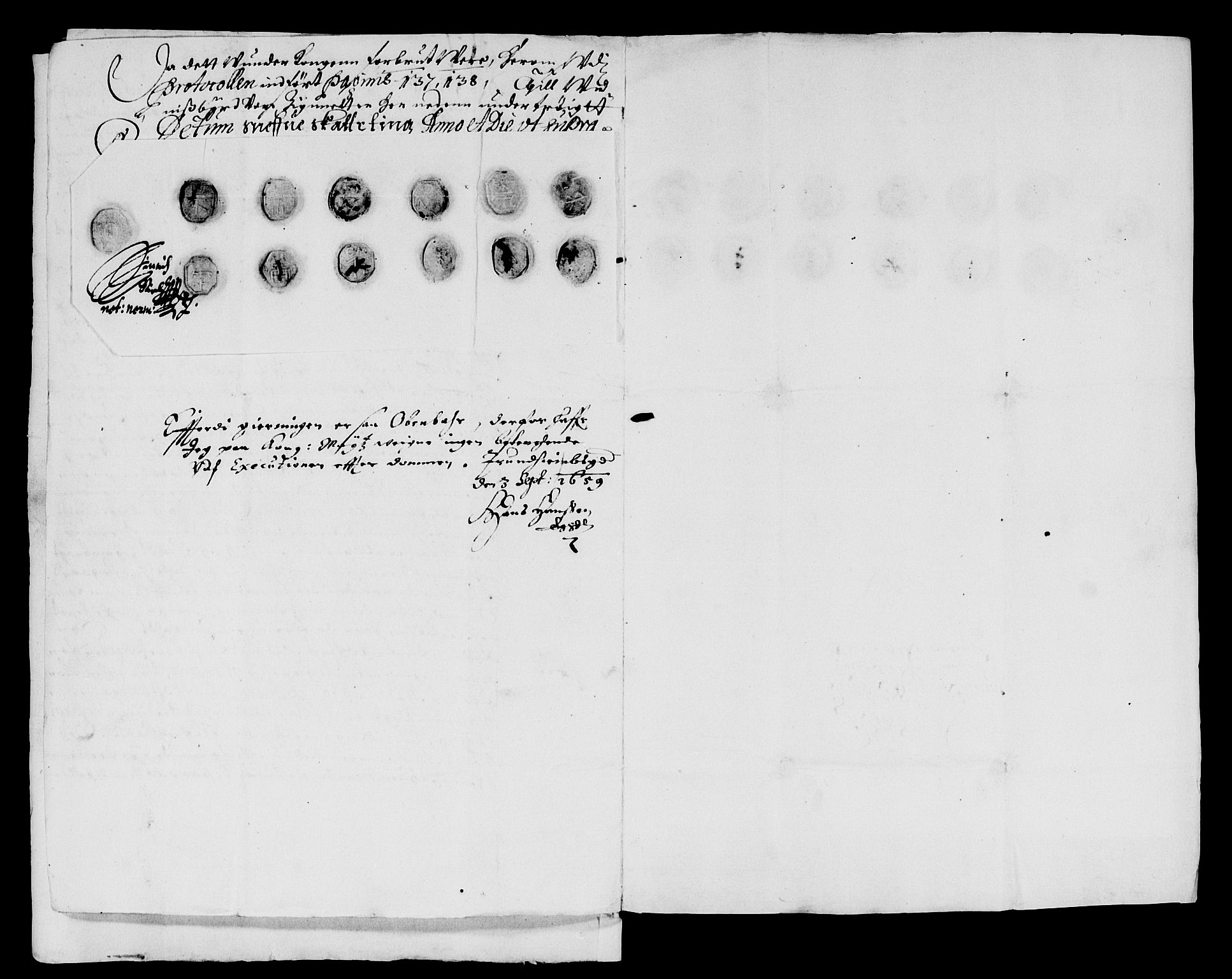 Rentekammeret inntil 1814, Reviderte regnskaper, Lensregnskaper, AV/RA-EA-5023/R/Rb/Rbw/L0140: Trondheim len, 1659-1660