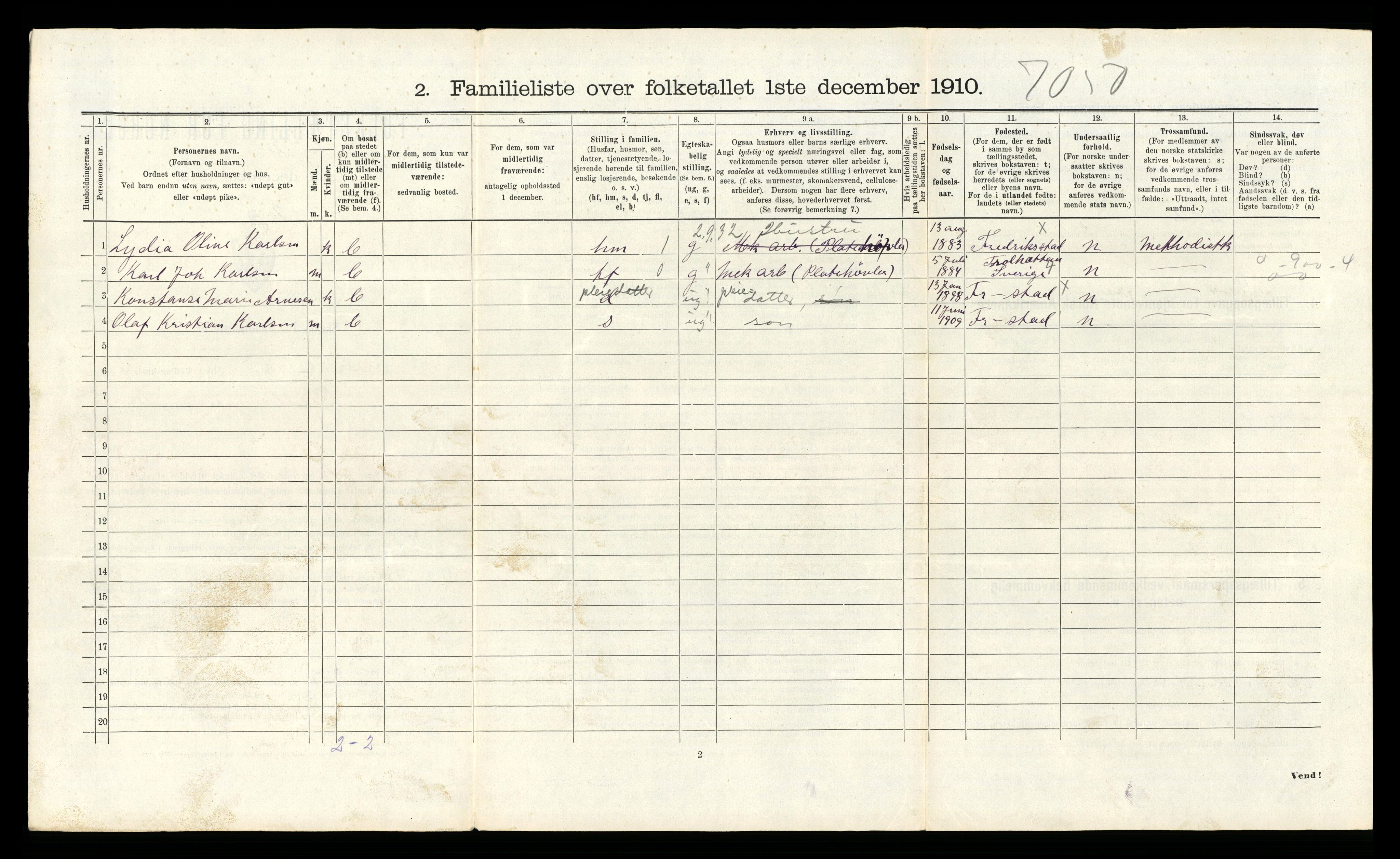 RA, 1910 census for Fredrikstad, 1910, p. 10027