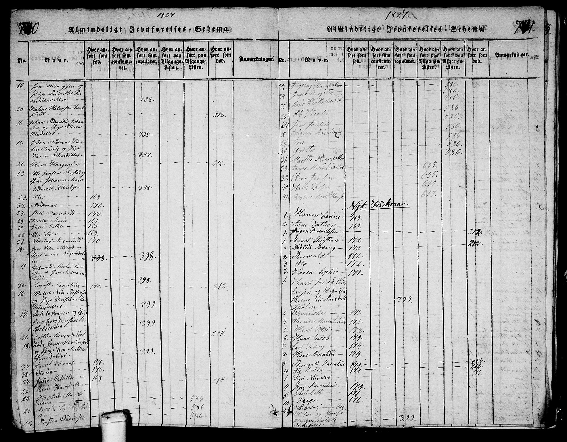 Glemmen prestekontor Kirkebøker, SAO/A-10908/G/Ga/L0001: Parish register (copy) no. 1, 1816-1838, p. 740-741