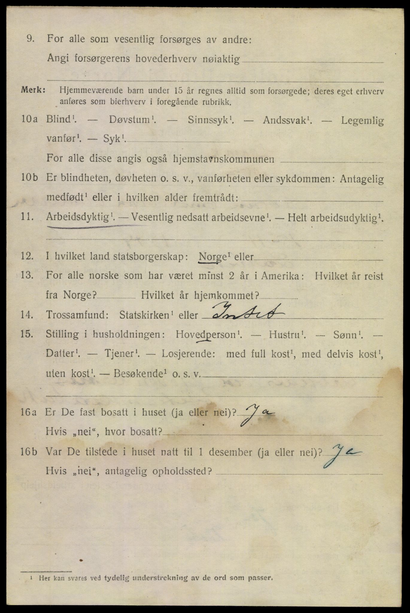 SAKO, 1920 census for Larvik, 1920, p. 22541