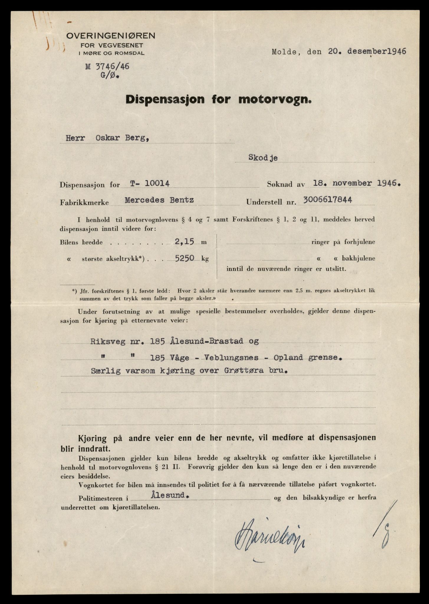 Møre og Romsdal vegkontor - Ålesund trafikkstasjon, SAT/A-4099/F/Fe/L0035: Registreringskort for kjøretøy T 12653 - T 12829, 1927-1998, p. 1336