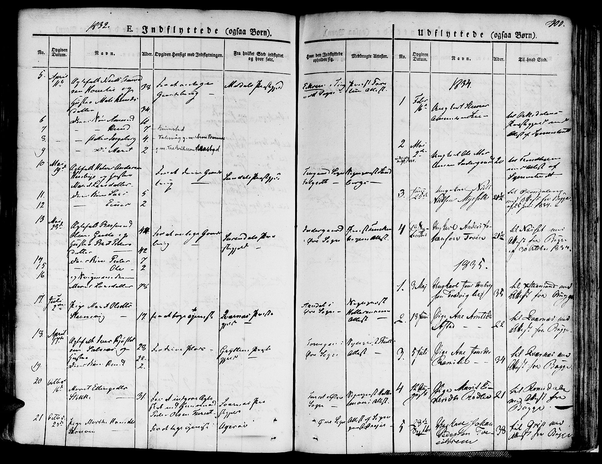 Ministerialprotokoller, klokkerbøker og fødselsregistre - Møre og Romsdal, AV/SAT-A-1454/586/L0983: Parish register (official) no. 586A09, 1829-1843, p. 400