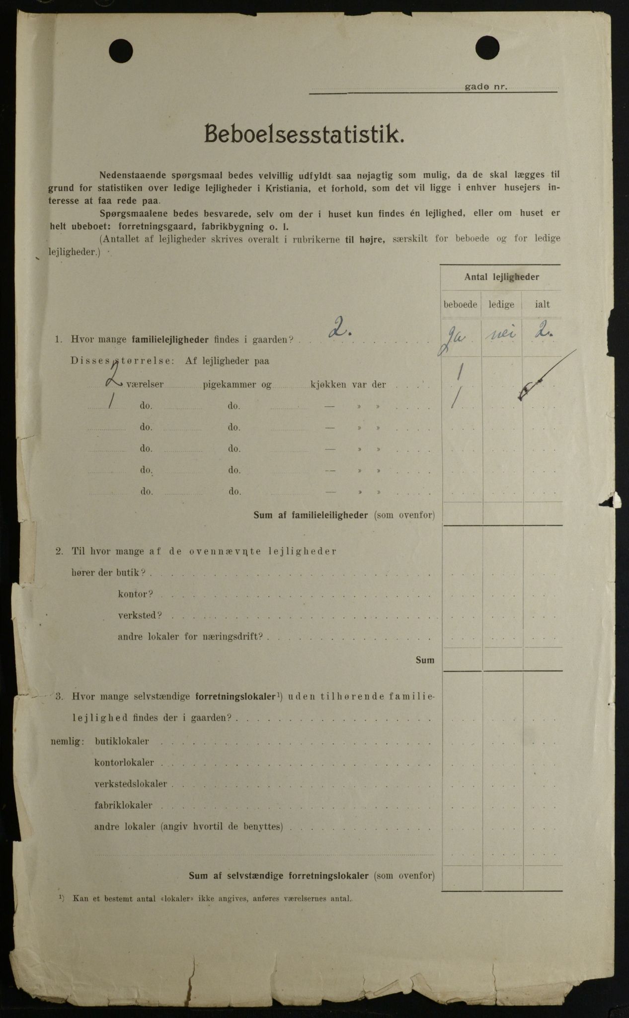 OBA, Municipal Census 1908 for Kristiania, 1908, p. 113276