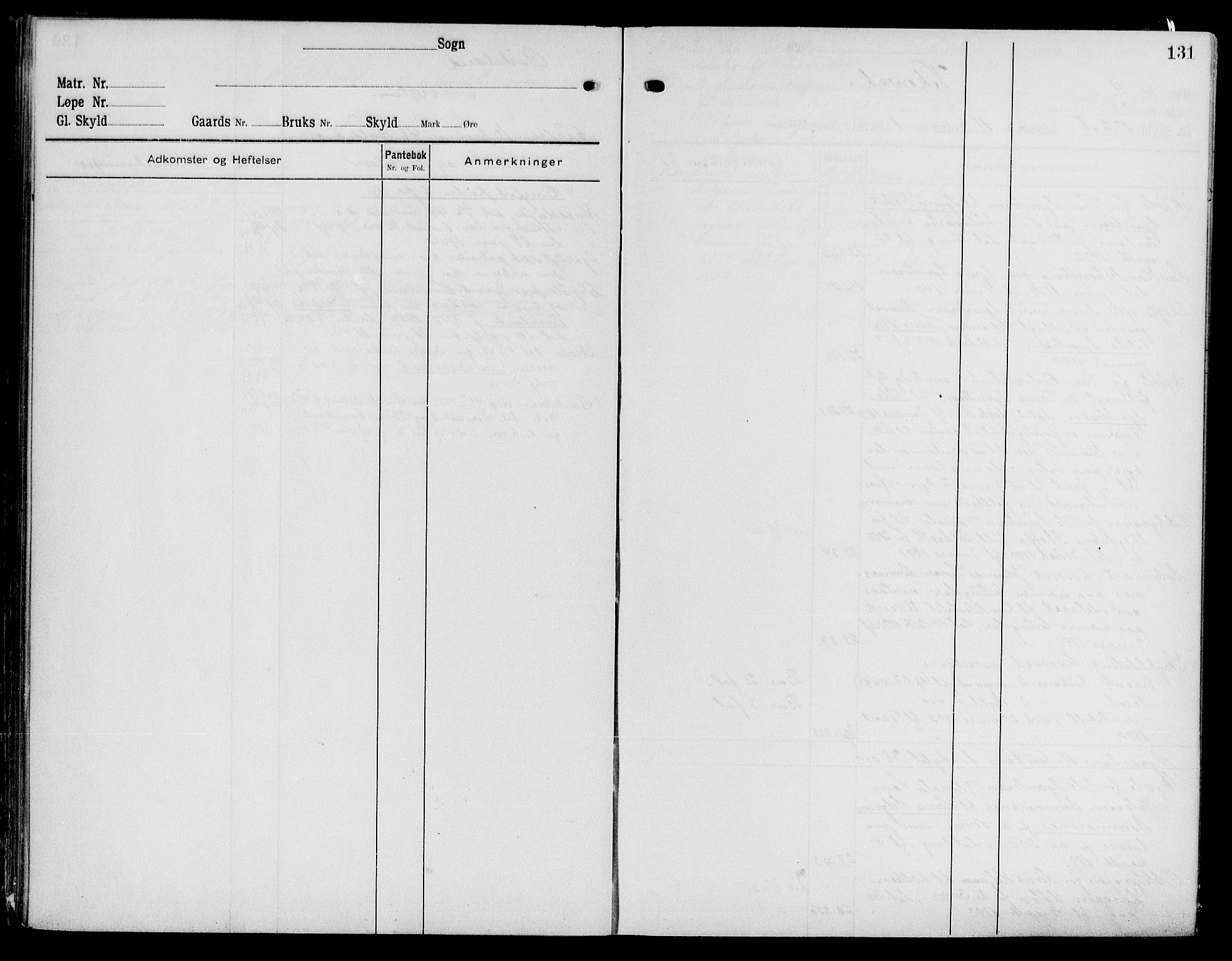 Sunnhordland sorenskrivar, AV/SAB-A-2401/1/G/Ga/Gaj/L0001: Mortgage register no. II.A.j.1, 1921-1955, p. 131