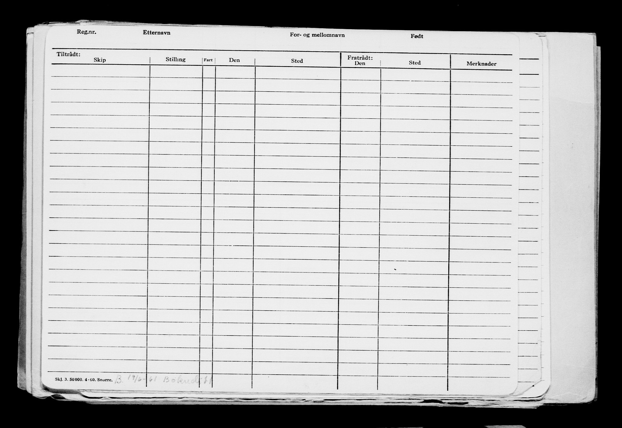 Direktoratet for sjømenn, AV/RA-S-3545/G/Gb/L0211: Hovedkort, 1922, p. 207