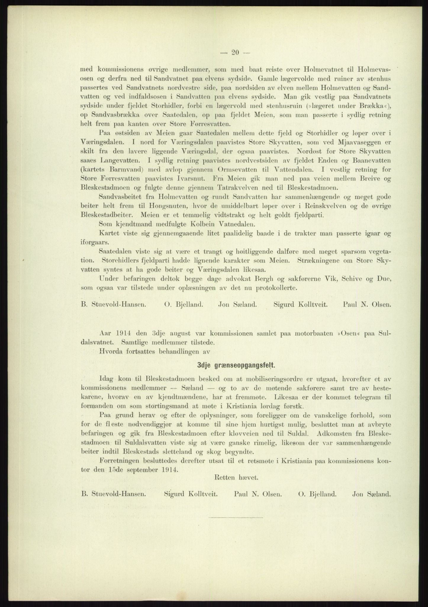 Høyfjellskommisjonen, AV/RA-S-1546/X/Xa/L0001: Nr. 1-33, 1909-1953, p. 1246