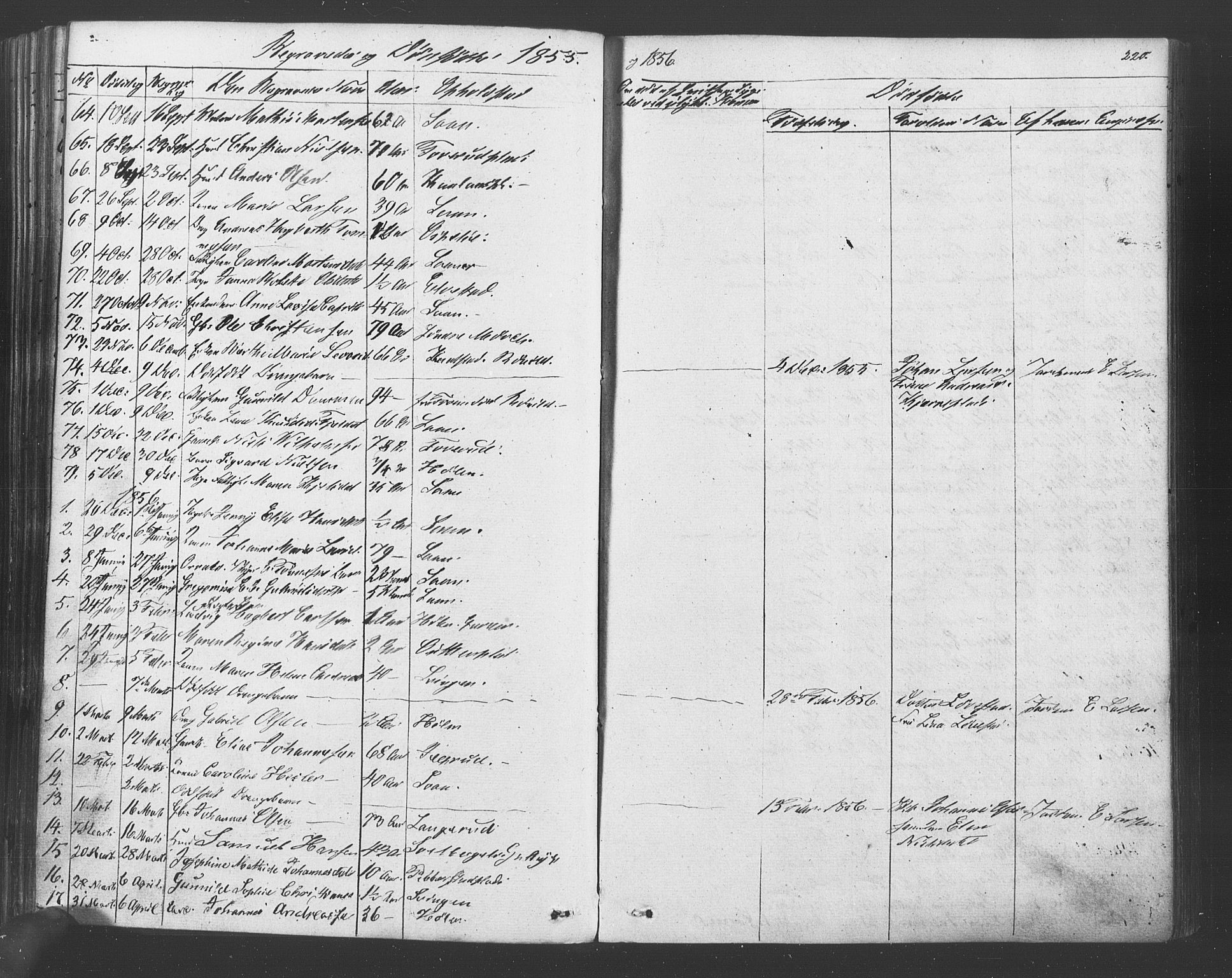 Vestby prestekontor Kirkebøker, AV/SAO-A-10893/F/Fa/L0007: Parish register (official) no. I 7, 1850-1862, p. 220