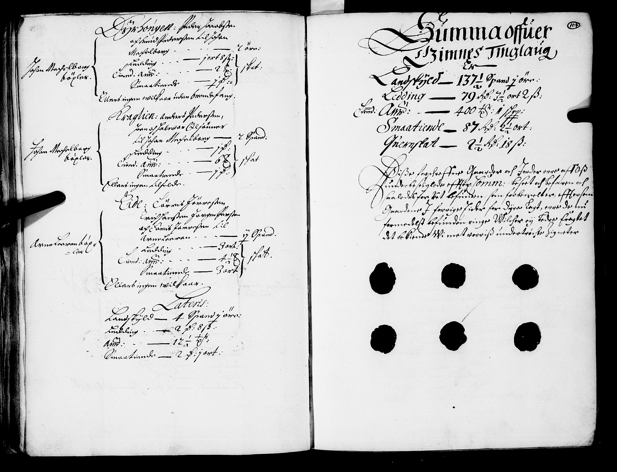 Rentekammeret inntil 1814, Realistisk ordnet avdeling, AV/RA-EA-4070/N/Nb/Nba/L0047: Nordmøre len, 1667, p. 103b-104a