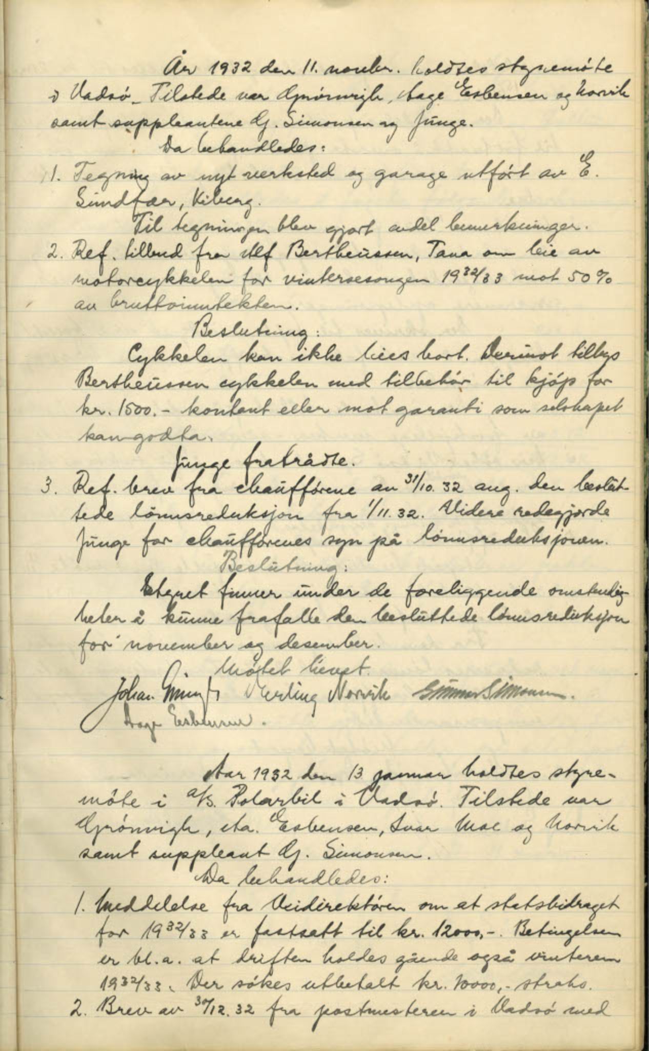  Polarbil AS, FMFB/A-1033/A/Aa/L0002: Forhandlingsprotokoll, 1926-1935, p. 65