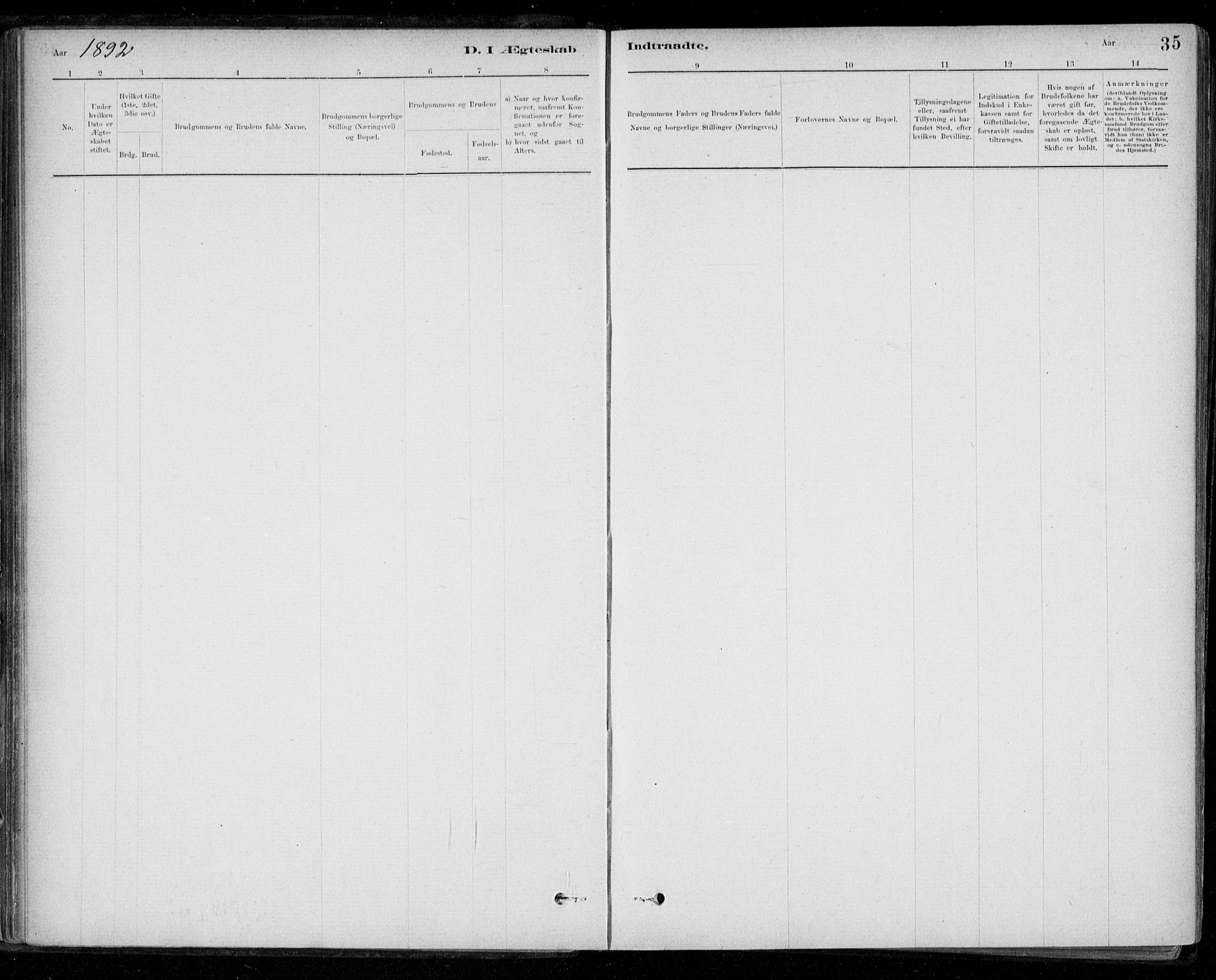 Ministerialprotokoller, klokkerbøker og fødselsregistre - Sør-Trøndelag, SAT/A-1456/668/L0810: Parish register (official) no. 668A10, 1881-1894, p. 35