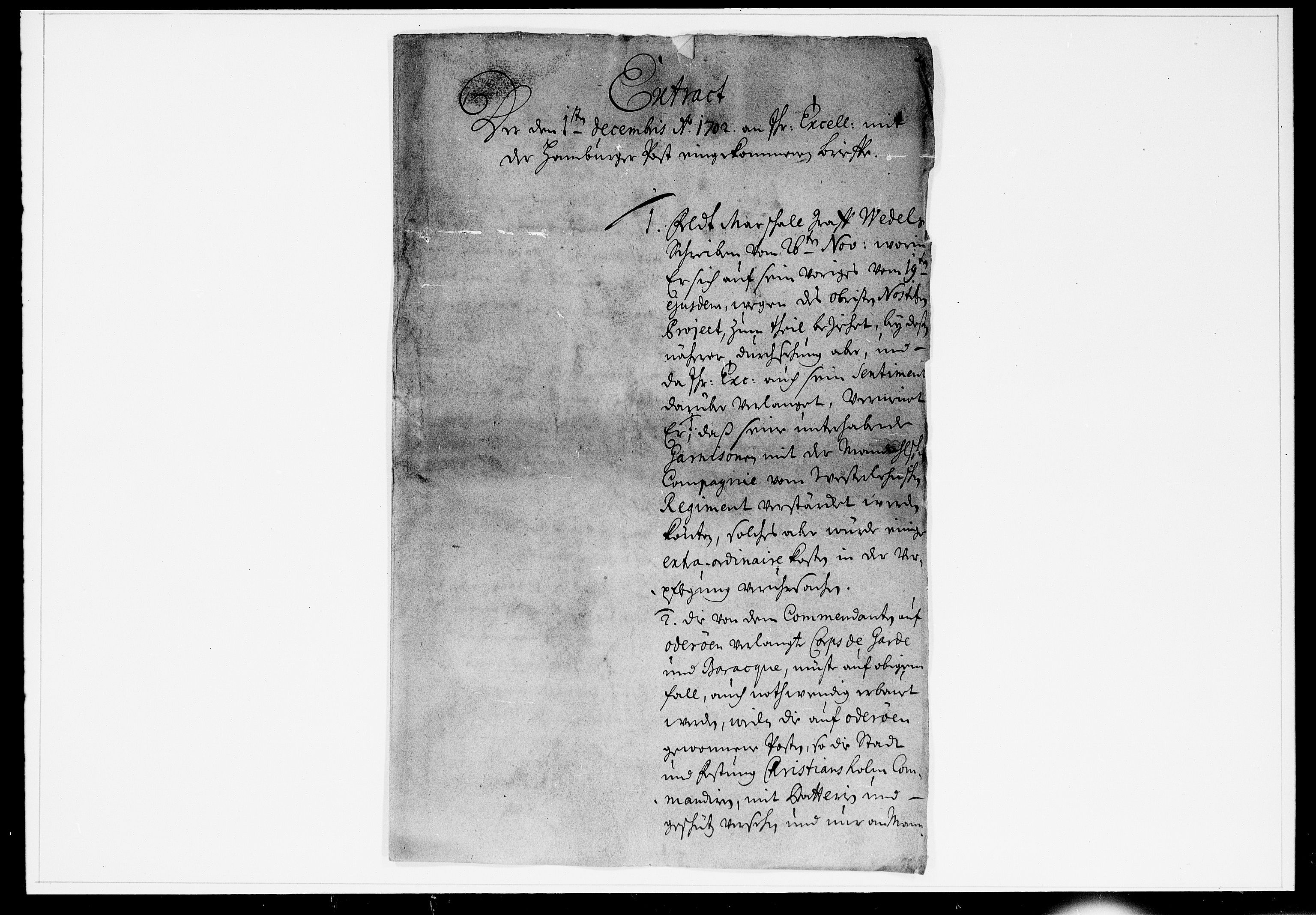Krigskollegiet, Krigskancelliet, DRA/A-0006/-/0929-0933: Refererede sager, 1702, p. 969