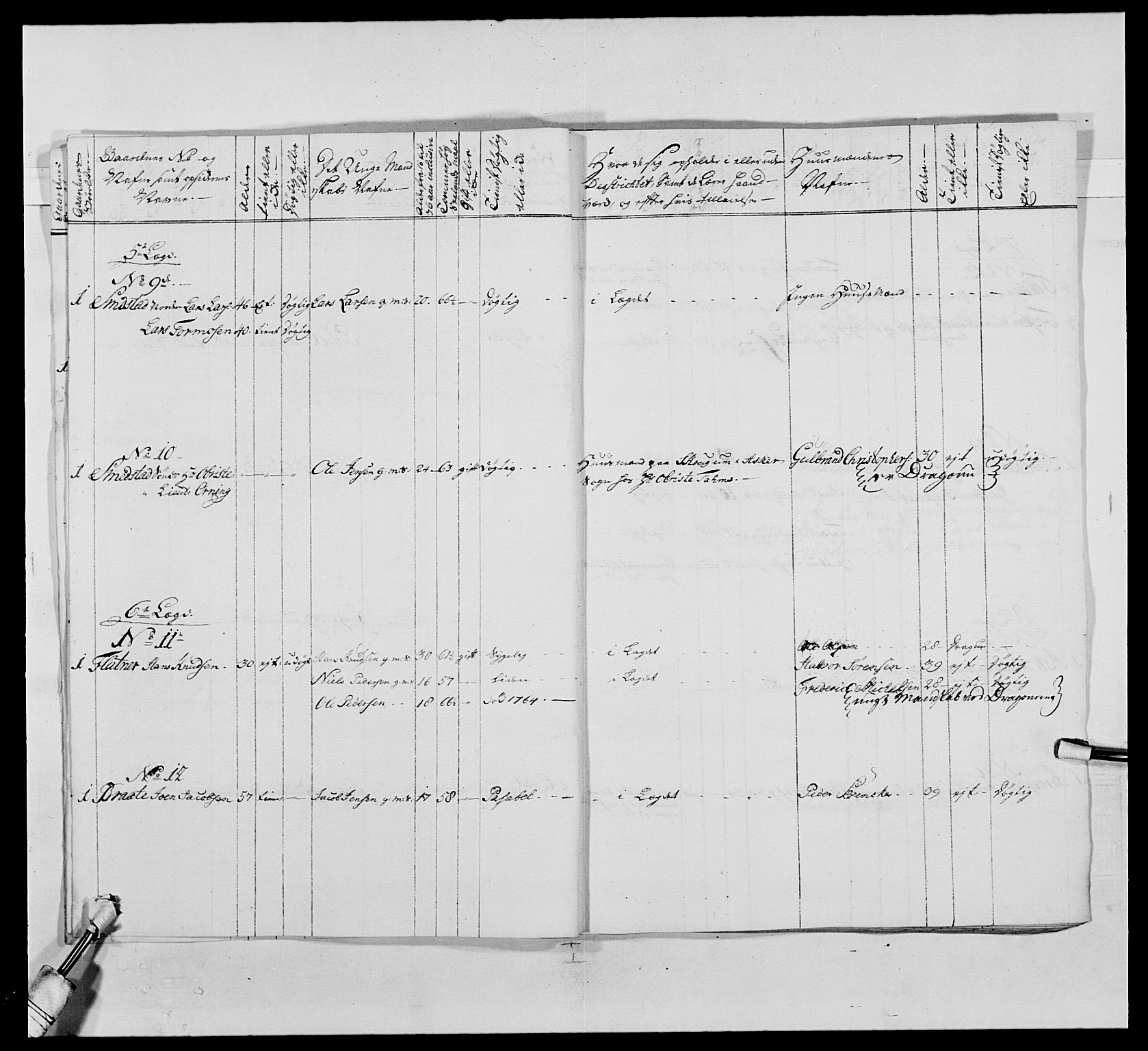 Kommanderende general (KG I) med Det norske krigsdirektorium, AV/RA-EA-5419/E/Ea/L0488: 1. Akershusiske regiment, 1765, p. 313