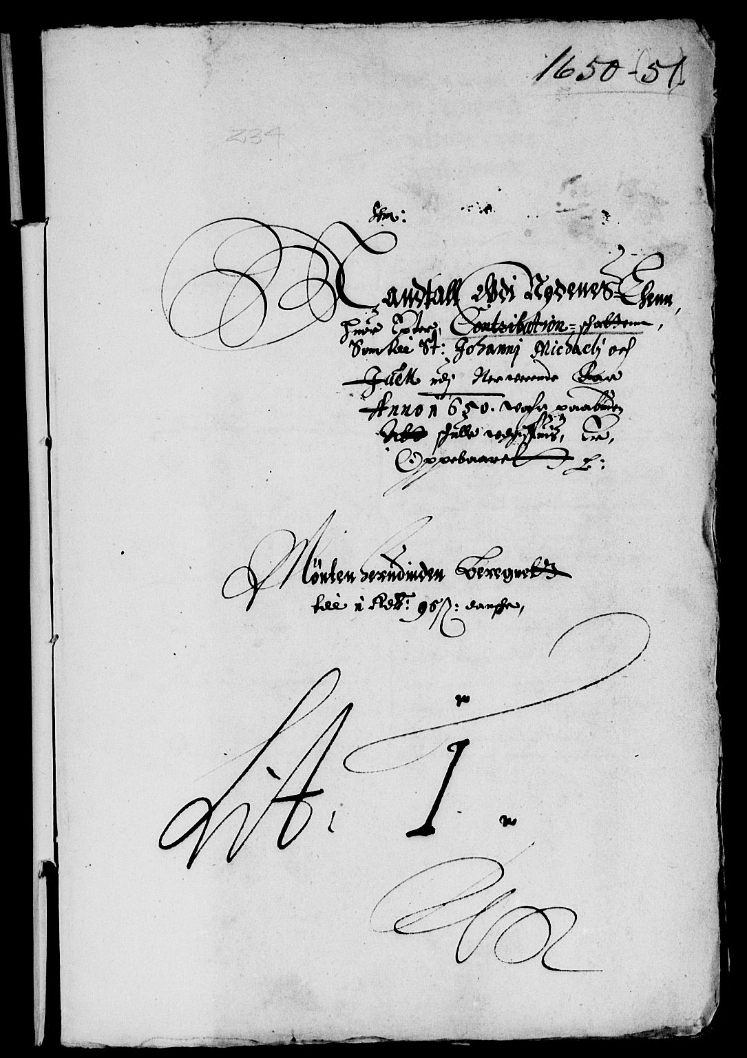 Rentekammeret inntil 1814, Reviderte regnskaper, Lensregnskaper, RA/EA-5023/R/Rb/Rbq/L0039: Nedenes len. Mandals len. Råbyggelag., 1649-1651