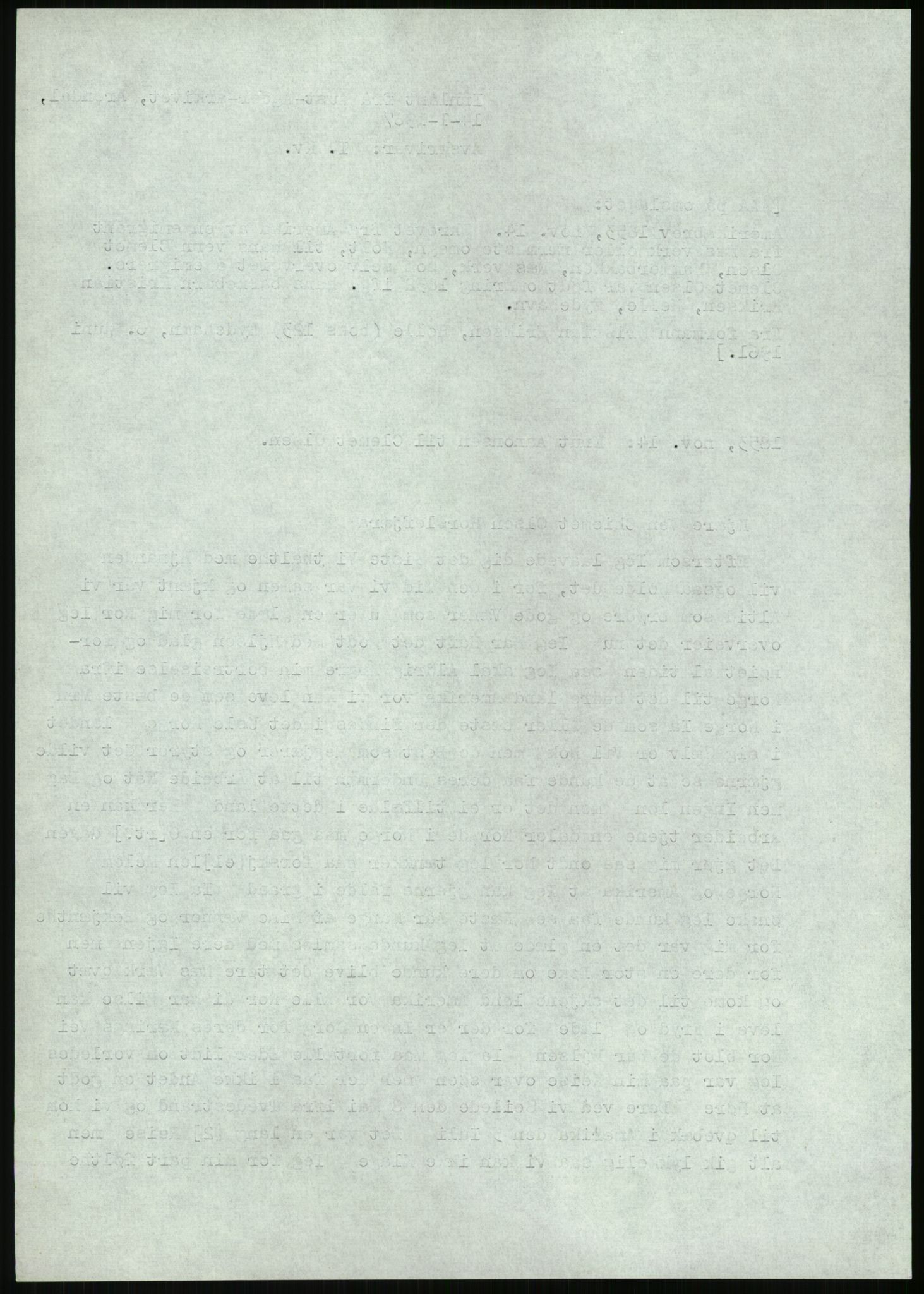 Samlinger til kildeutgivelse, Amerikabrevene, RA/EA-4057/F/L0026: Innlån fra Aust-Agder: Aust-Agder-Arkivet - Erickson, 1838-1914, p. 866