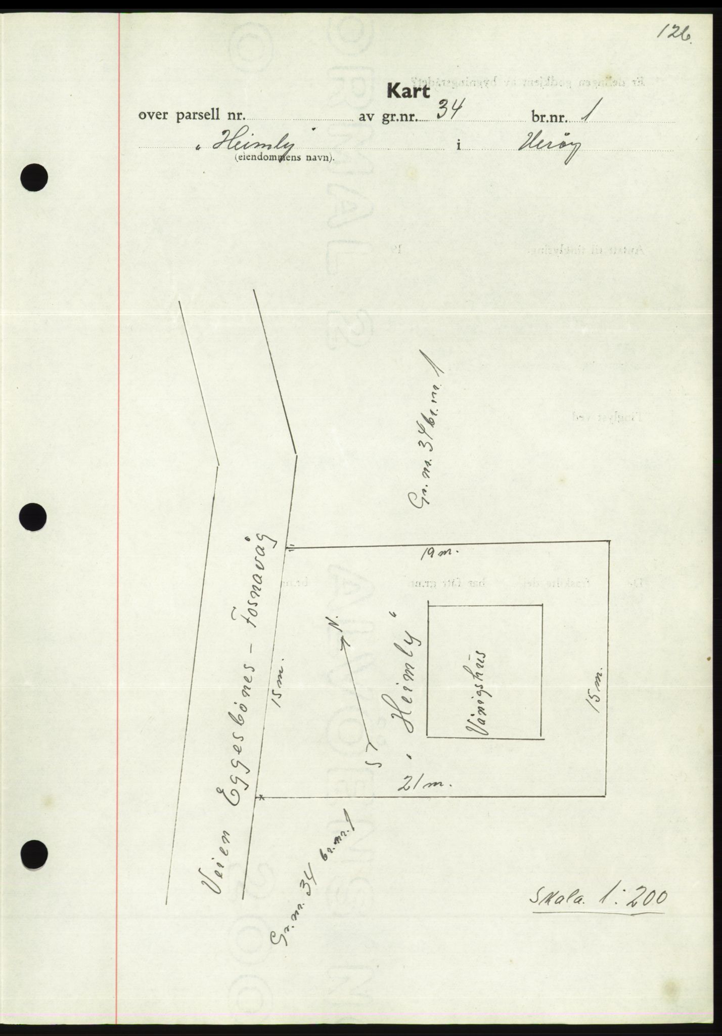 Søre Sunnmøre sorenskriveri, AV/SAT-A-4122/1/2/2C/L0065: Mortgage book no. 59, 1938-1938, Diary no: : 434/1938