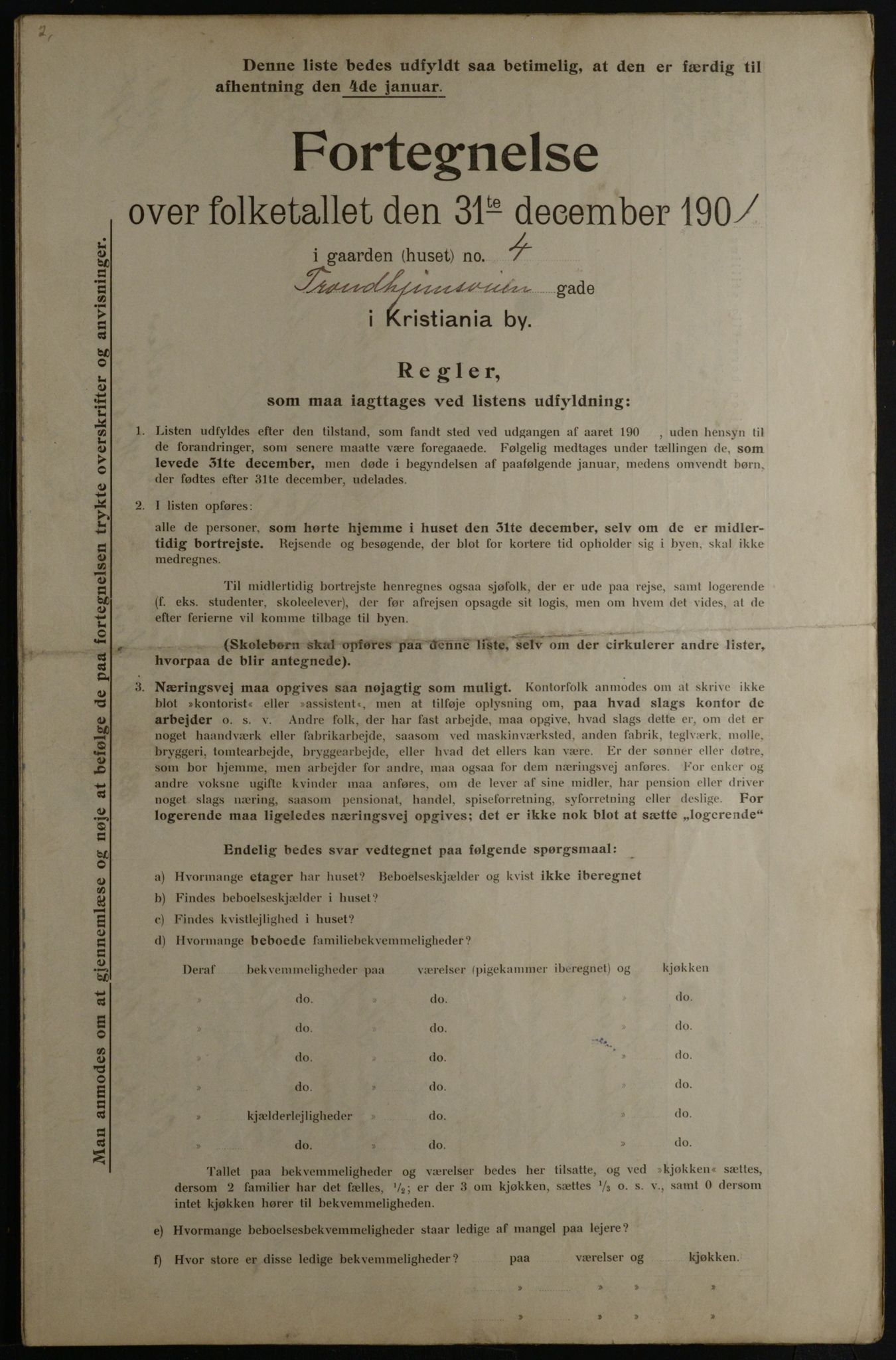 OBA, Municipal Census 1901 for Kristiania, 1901, p. 17812