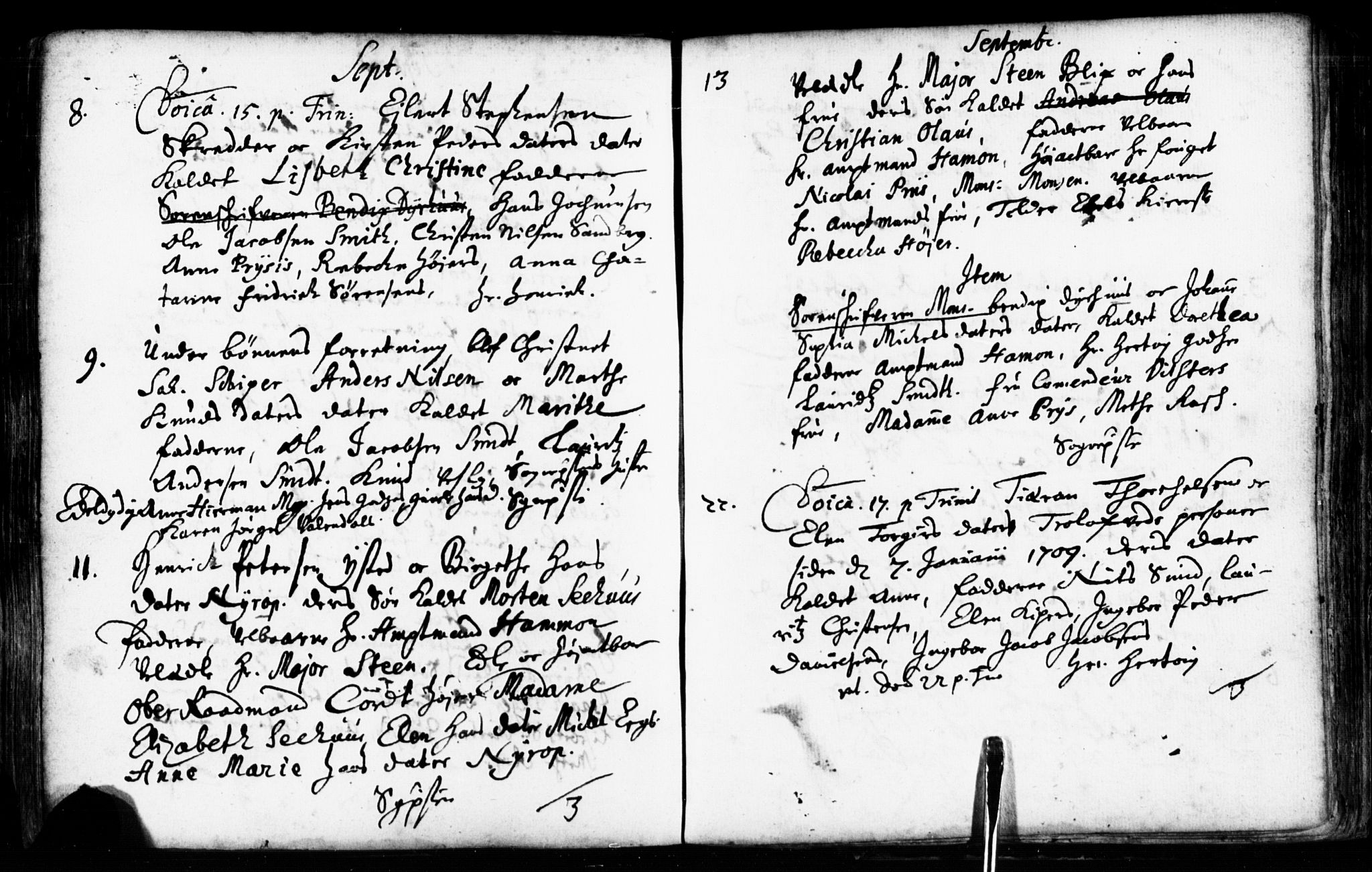 Domkirken sokneprestkontor, AV/SAST-A-101812/001/30/30BB/L0001: Parish register (copy) no. B 1, 1688-1714