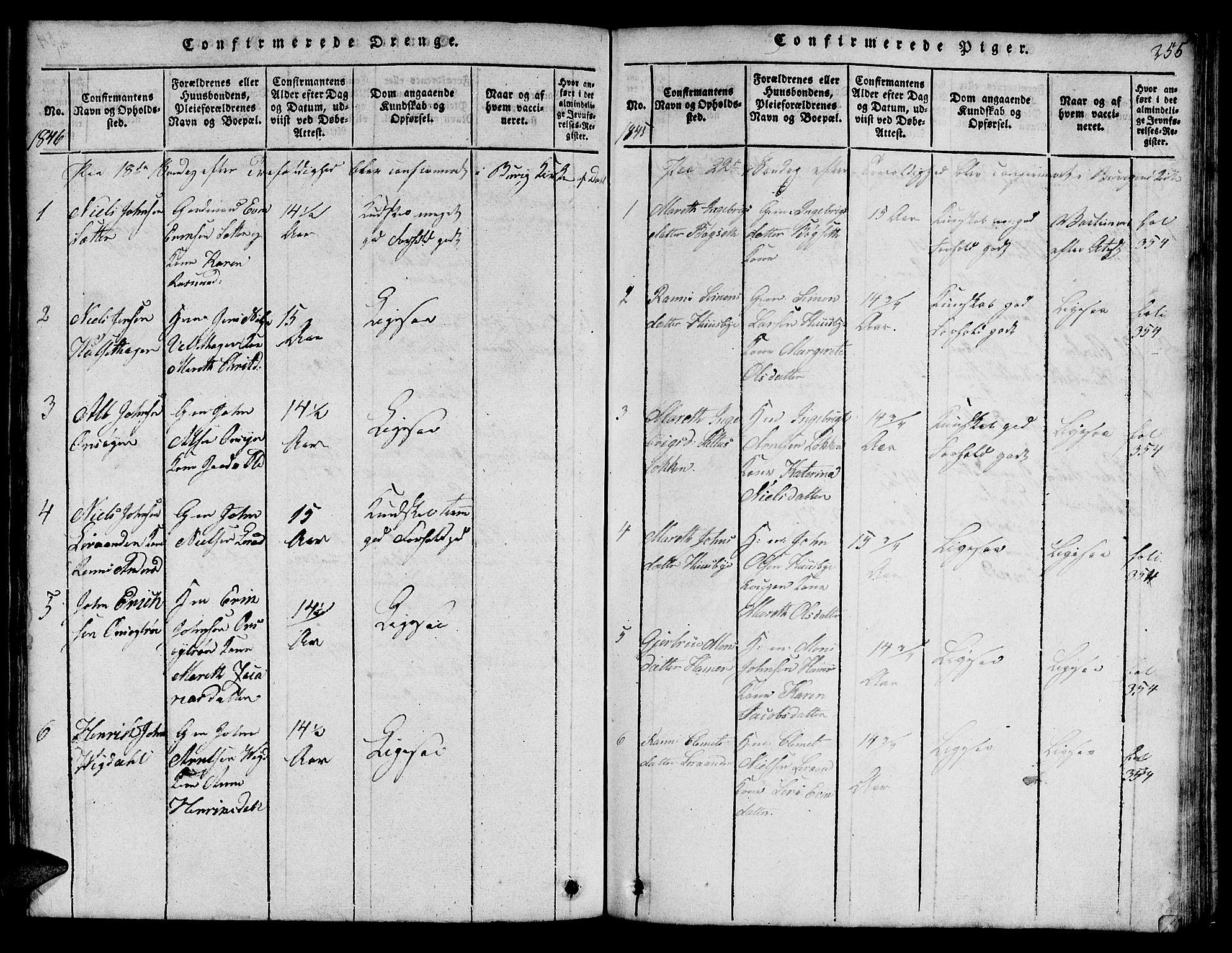 Ministerialprotokoller, klokkerbøker og fødselsregistre - Sør-Trøndelag, SAT/A-1456/666/L0788: Parish register (copy) no. 666C01, 1816-1847, p. 255