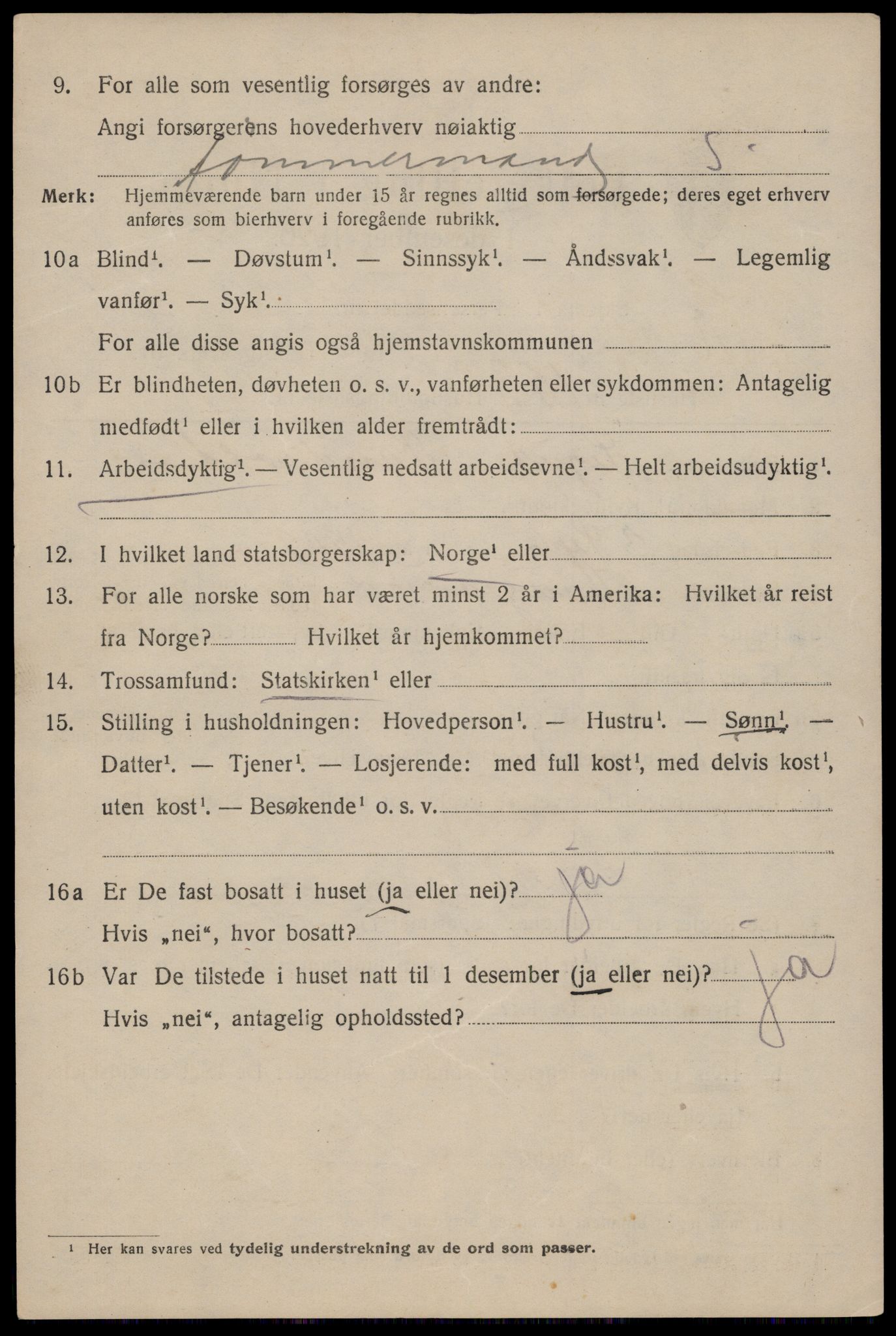 SAST, 1920 census for Haugesund, 1920, p. 36506