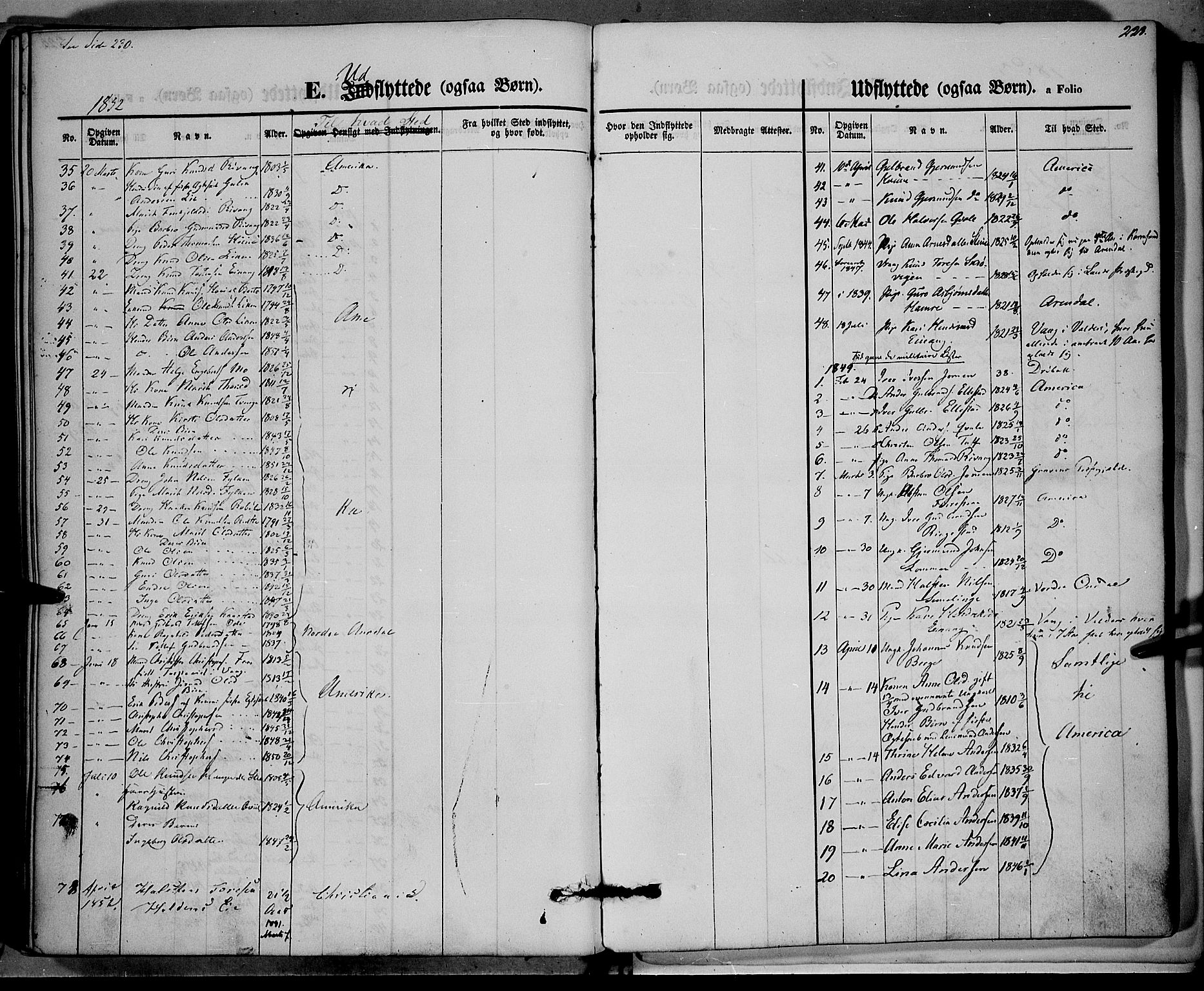 Vestre Slidre prestekontor, AV/SAH-PREST-136/H/Ha/Haa/L0001: Parish register (official) no. 1, 1844-1855, p. 223