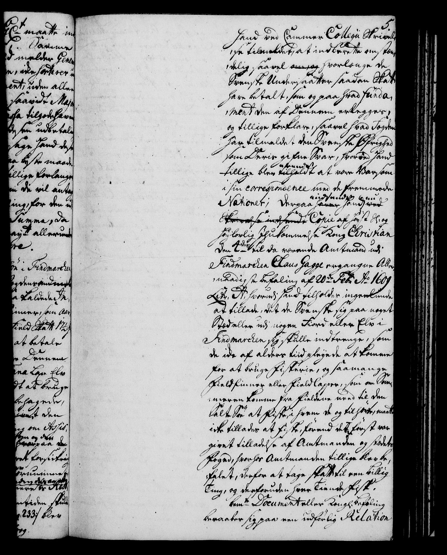 Rentekammeret, Kammerkanselliet, AV/RA-EA-3111/G/Gh/Gha/L0024: Norsk ekstraktmemorialprotokoll (merket RK 53.69), 1742-1743, p. 5