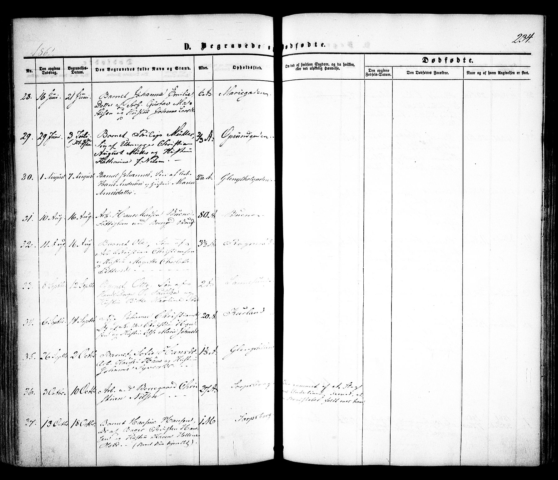 Sarpsborg prestekontor Kirkebøker, AV/SAO-A-2006/F/Fa/L0001: Parish register (official) no. 1, 1859-1868, p. 234