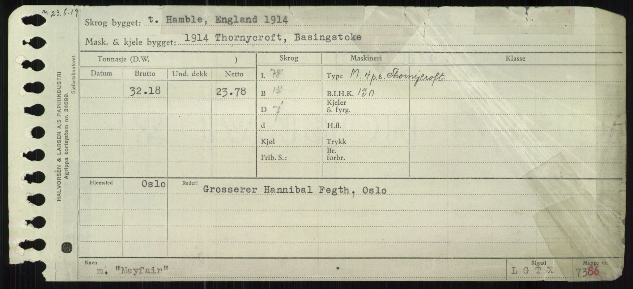 Sjøfartsdirektoratet med forløpere, Skipsmålingen, RA/S-1627/H/Ha/L0004/0001: Fartøy, Mas-R / Fartøy, Mas-Odd, p. 27