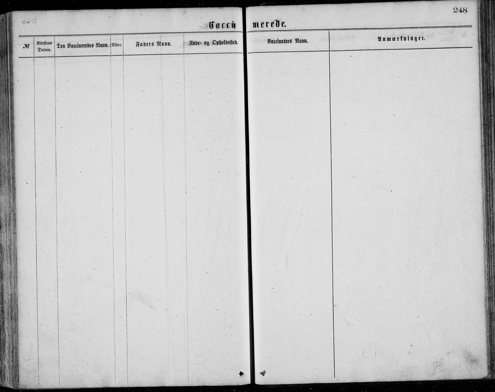 Bremanger sokneprestembete, AV/SAB-A-82201/H/Haa/Haaa/L0001: Parish register (official) no. A  1, 1864-1883, p. 248