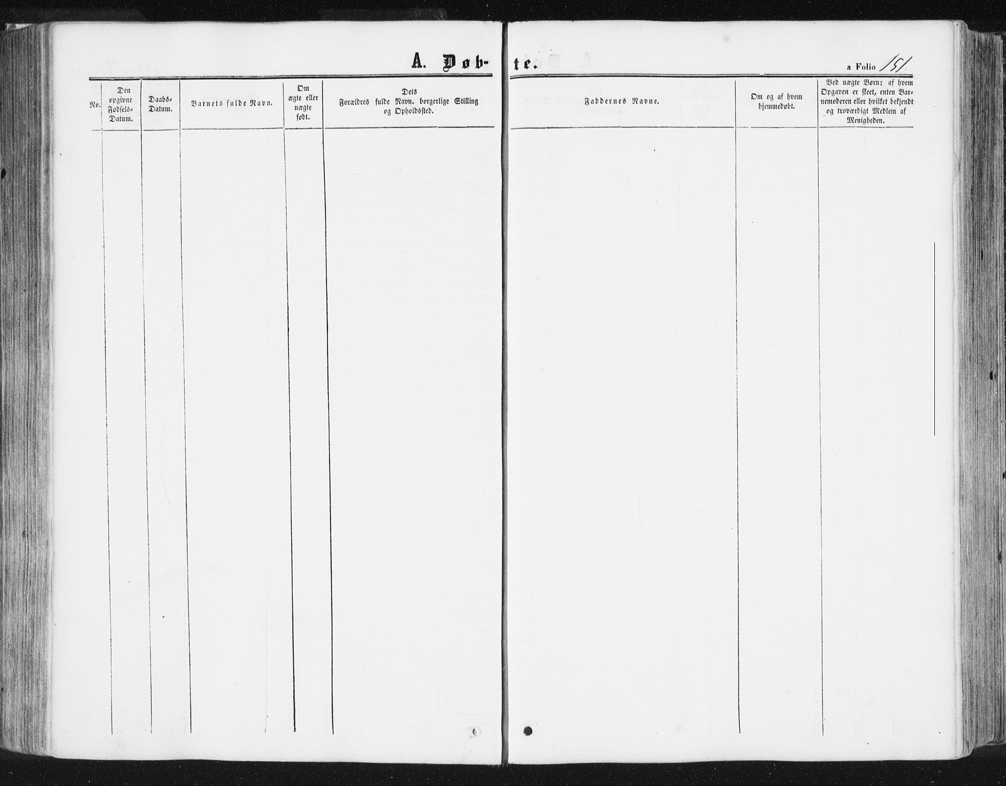 Ministerialprotokoller, klokkerbøker og fødselsregistre - Møre og Romsdal, AV/SAT-A-1454/578/L0905: Parish register (official) no. 578A04, 1859-1877, p. 151