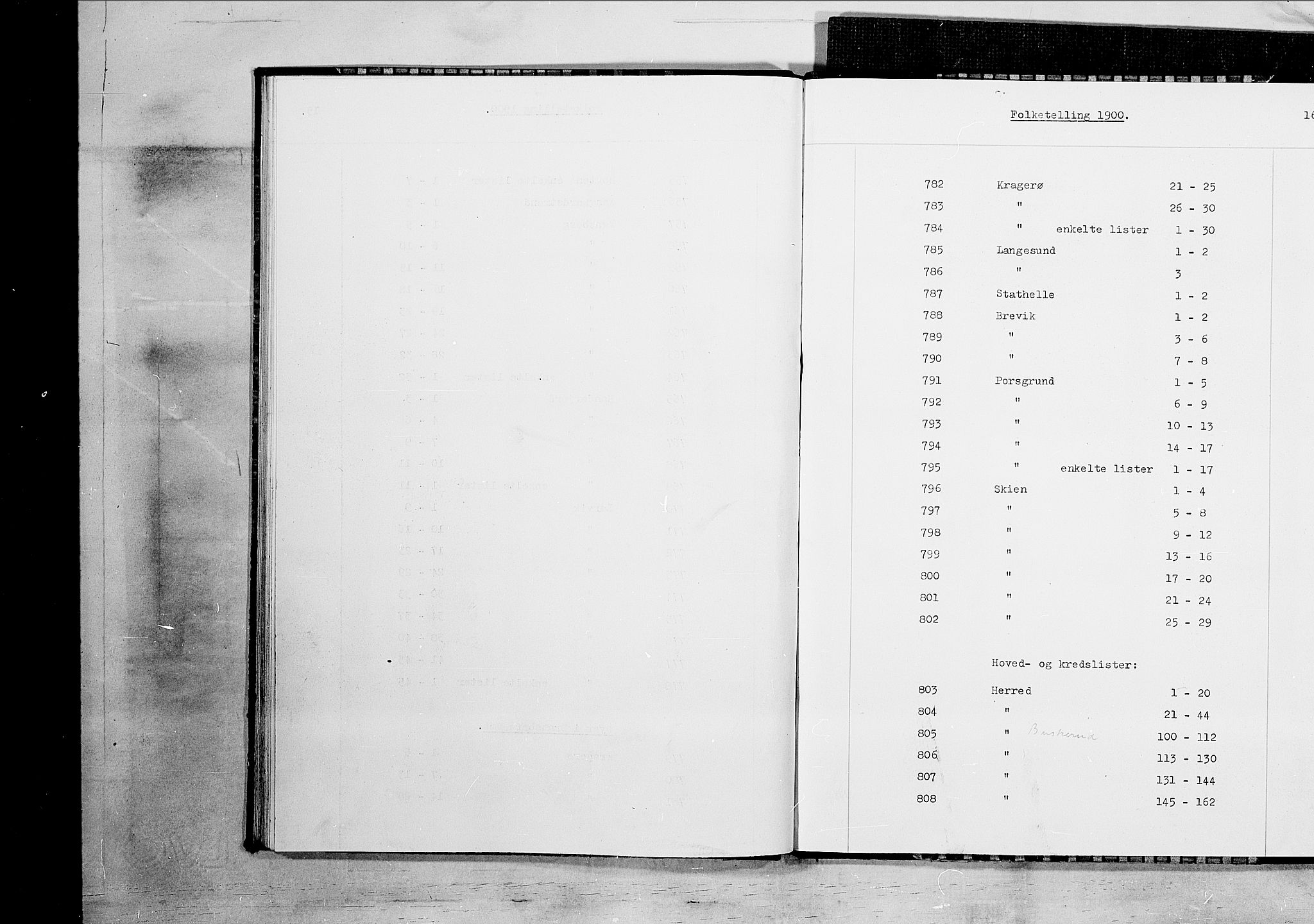 SAKO, 1900 census for Porsgrunn, 1900, p. 39