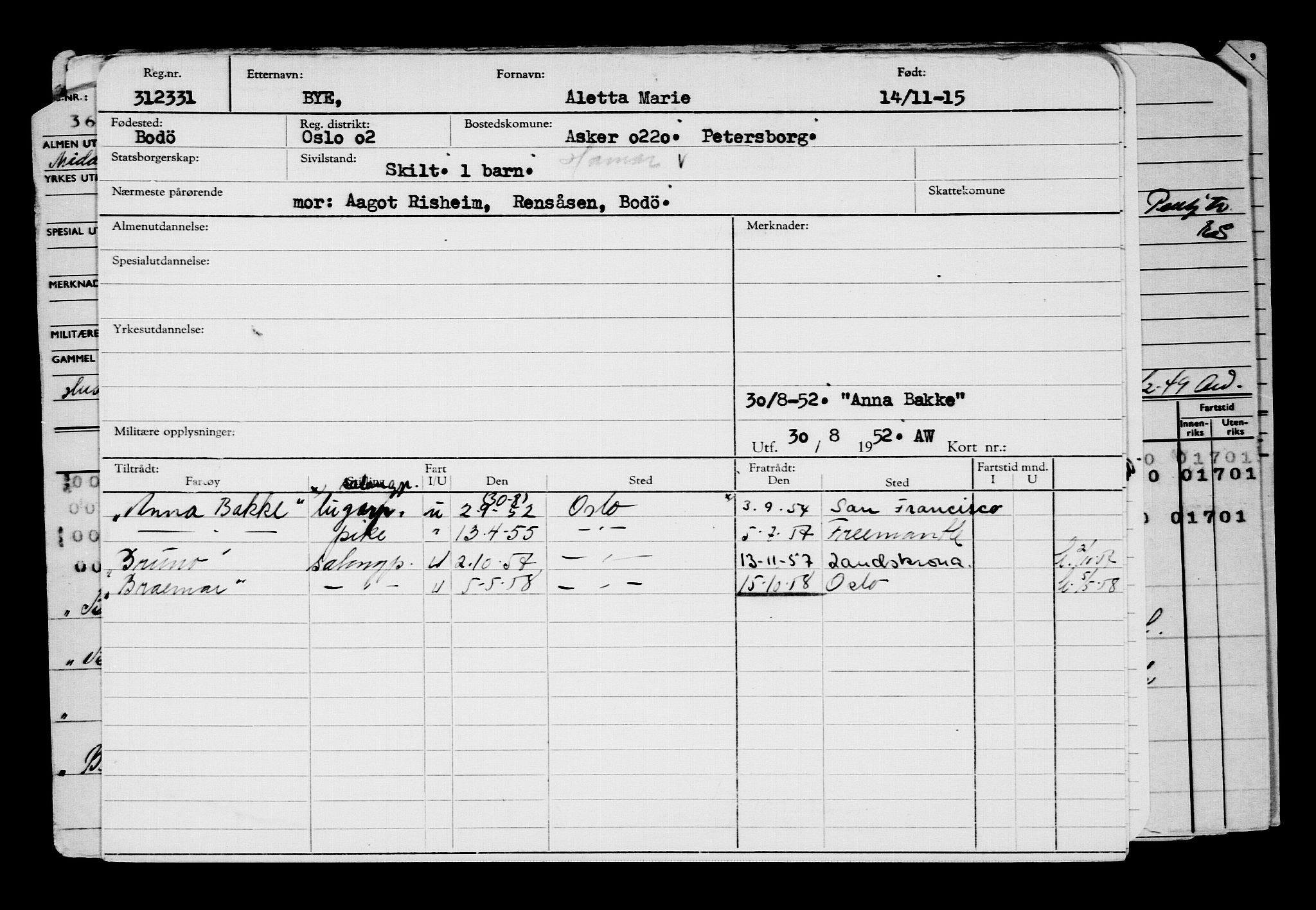 Direktoratet for sjømenn, AV/RA-S-3545/G/Gb/L0134: Hovedkort, 1915, p. 488