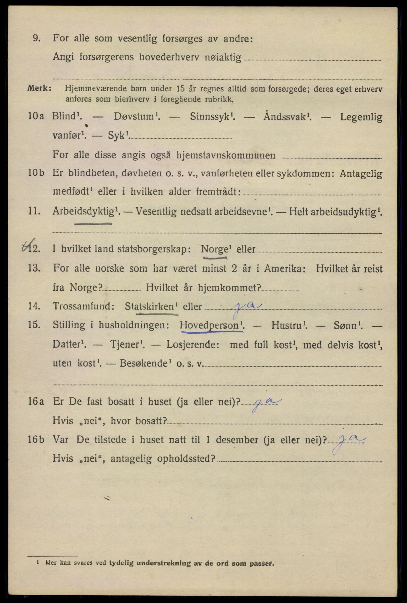 SAO, 1920 census for Kristiania, 1920, p. 466864