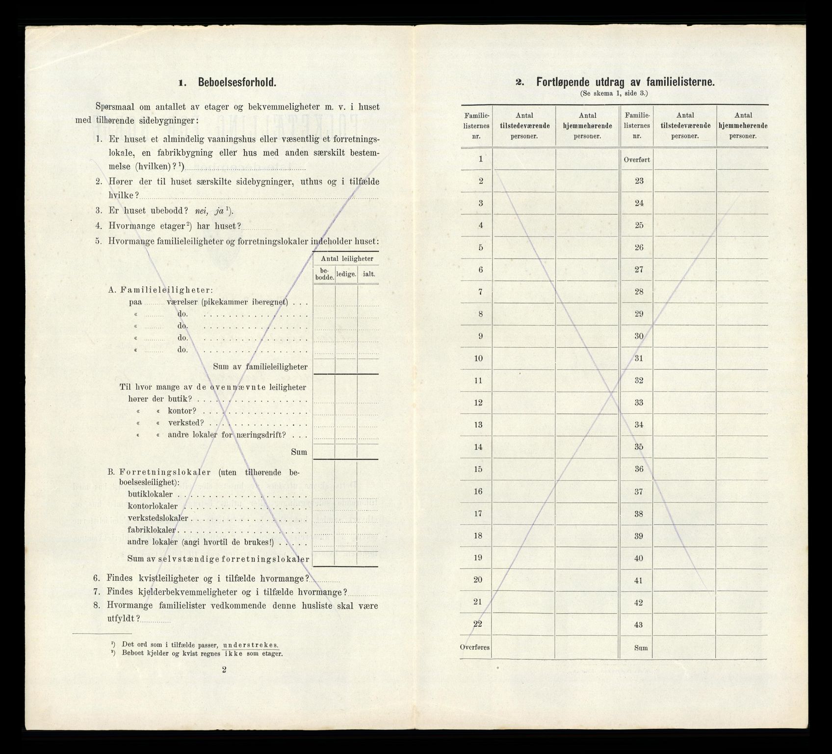 RA, 1910 census for Kristiansand, 1910, p. 187