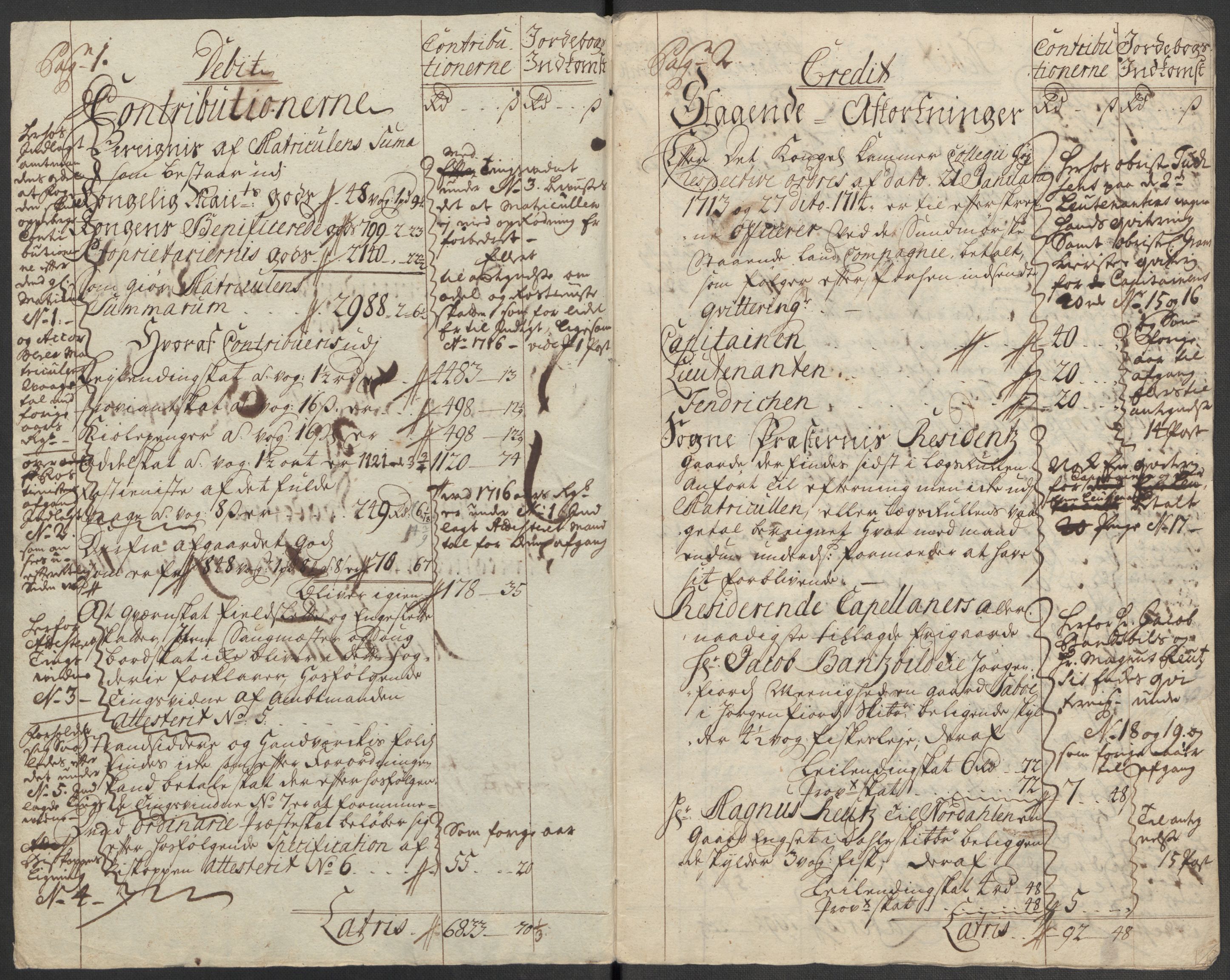 Rentekammeret inntil 1814, Reviderte regnskaper, Fogderegnskap, RA/EA-4092/R54/L3569: Fogderegnskap Sunnmøre, 1717, p. 4