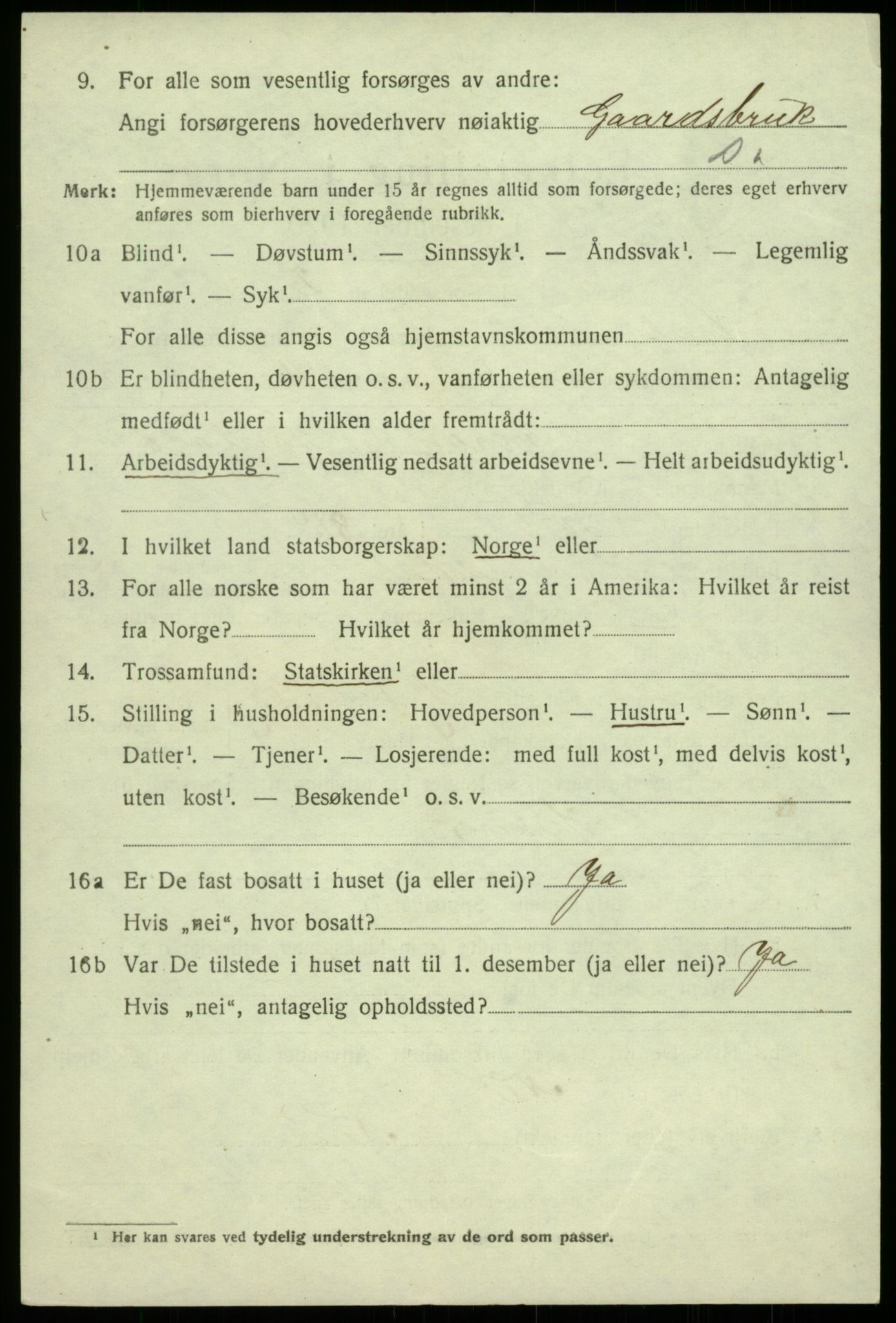 SAB, 1920 census for Hålandsdal, 1920, p. 475