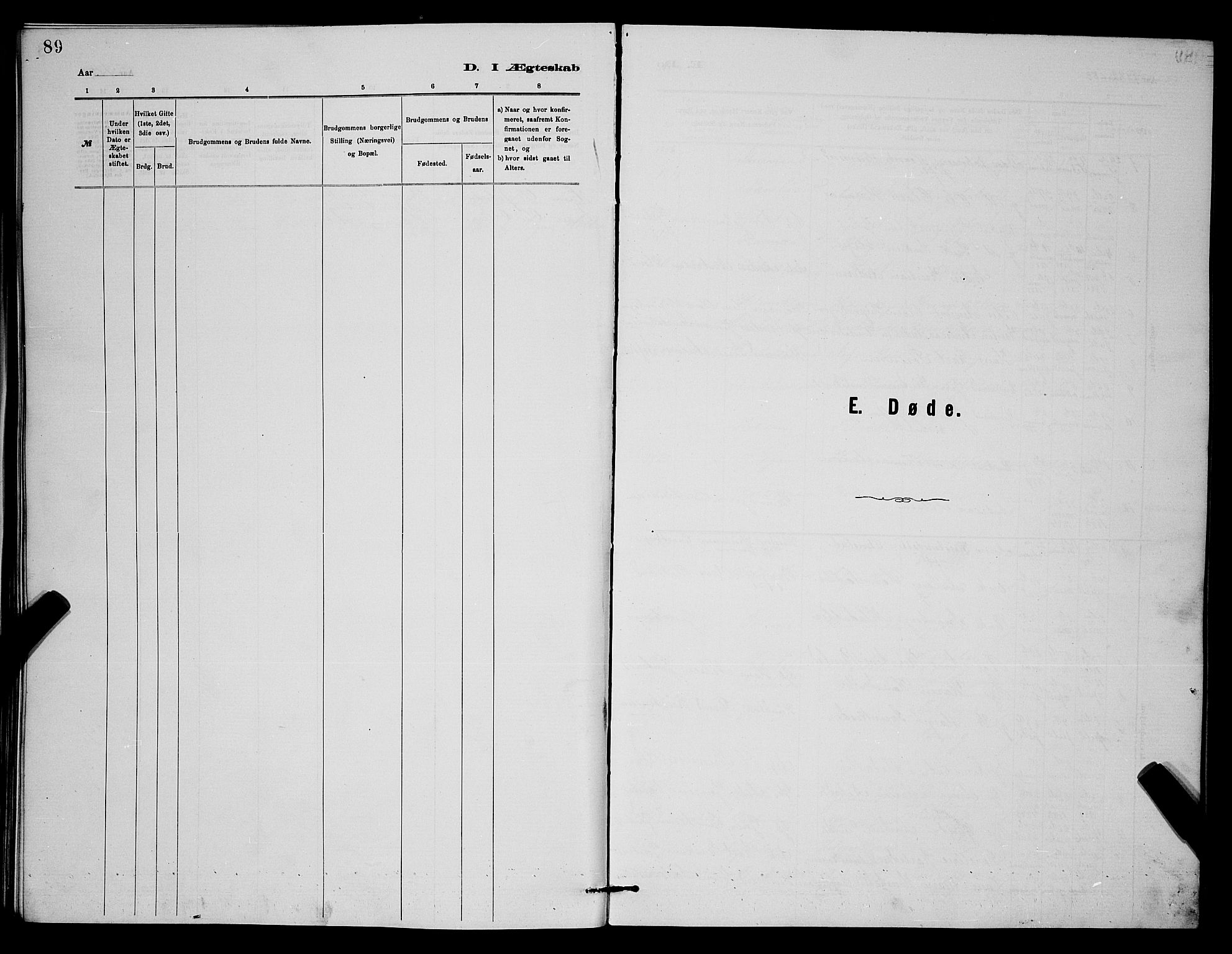 Holla kirkebøker, SAKO/A-272/G/Gb/L0001: Parish register (copy) no. II 1, 1882-1897, p. 89