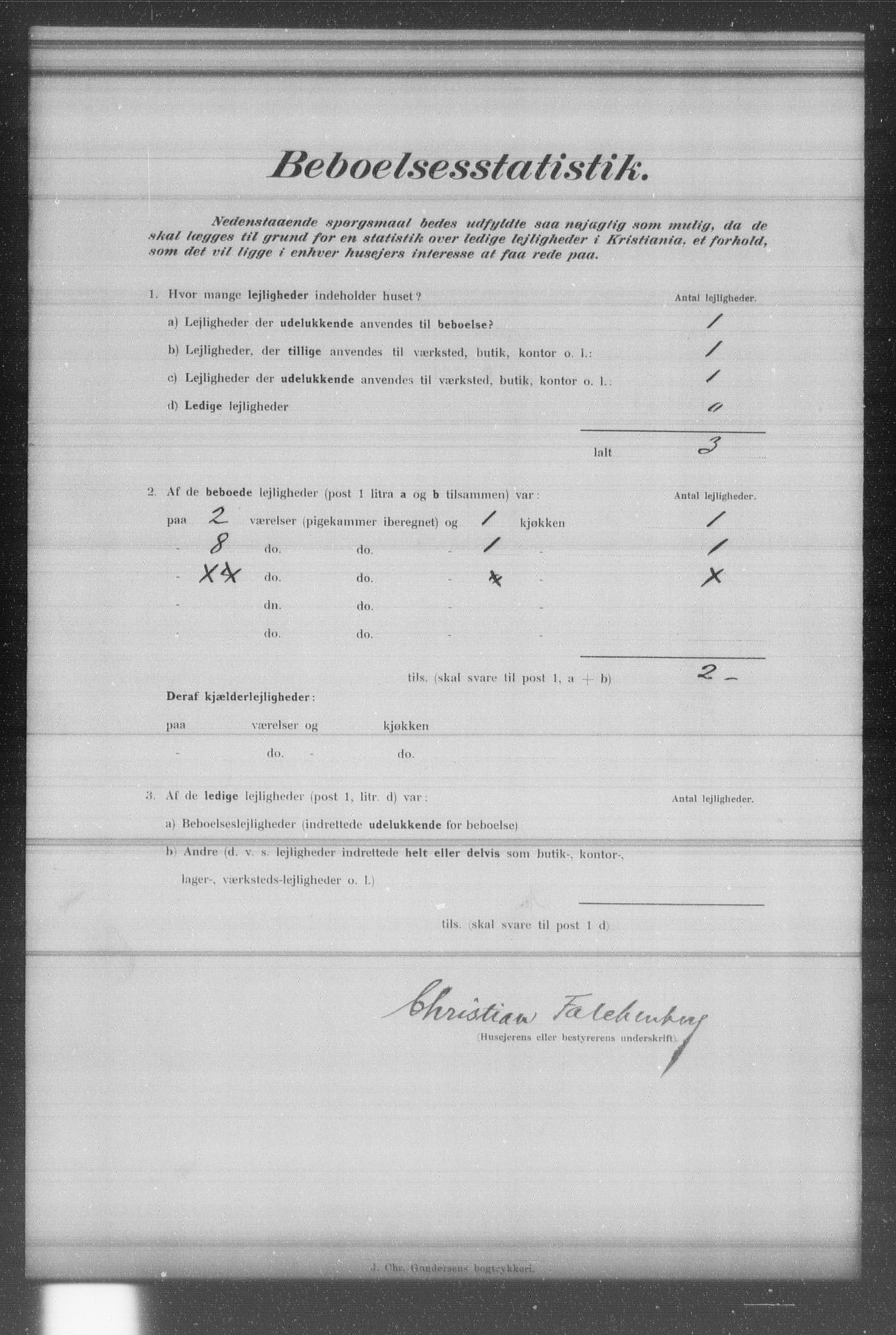 OBA, Municipal Census 1902 for Kristiania, 1902, p. 13177