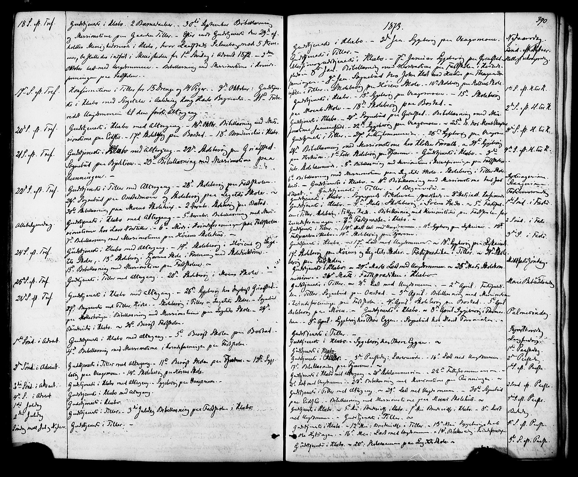 Ministerialprotokoller, klokkerbøker og fødselsregistre - Sør-Trøndelag, SAT/A-1456/618/L0442: Parish register (official) no. 618A06 /1, 1863-1879, p. 390