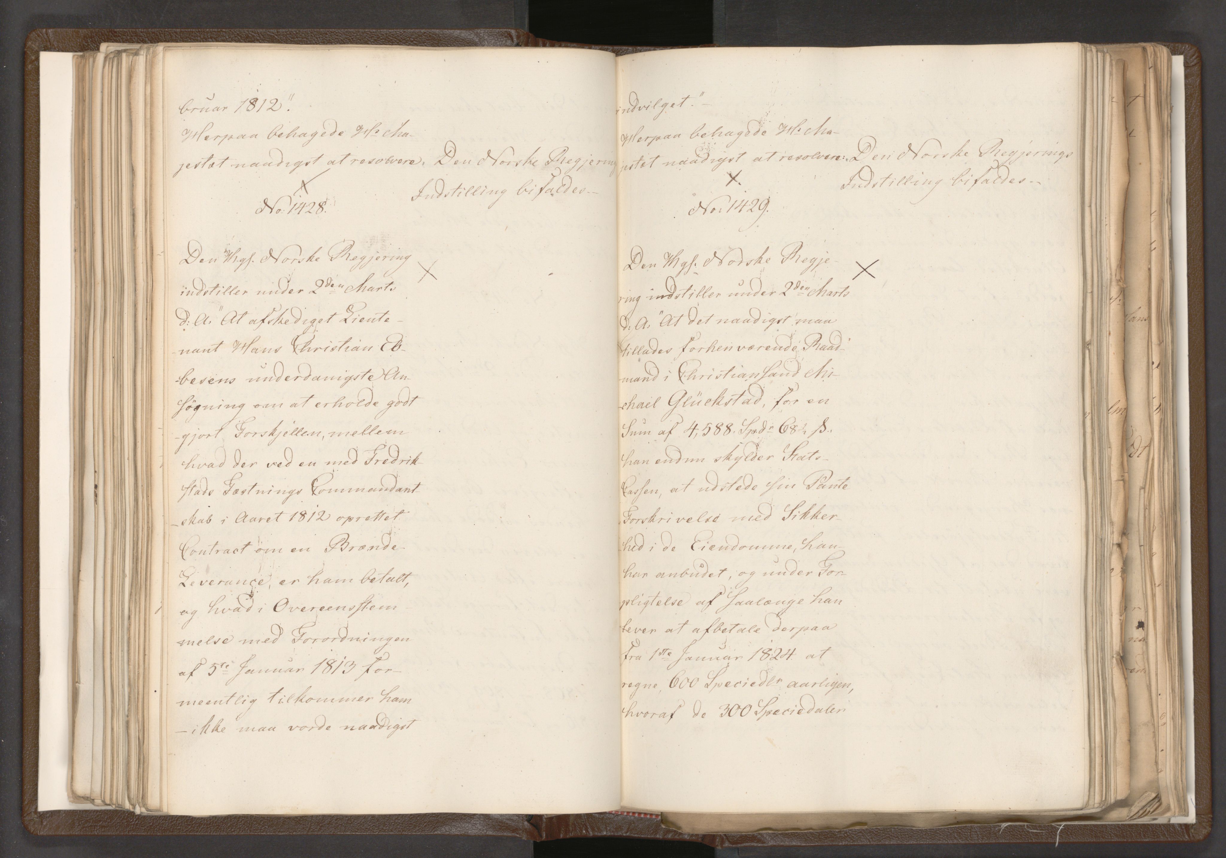 Statsrådssekretariatet, AV/RA-S-1001/A/Ab/L0018: Kgl. res. nr. 1112-1753, 1. halvår, 1824