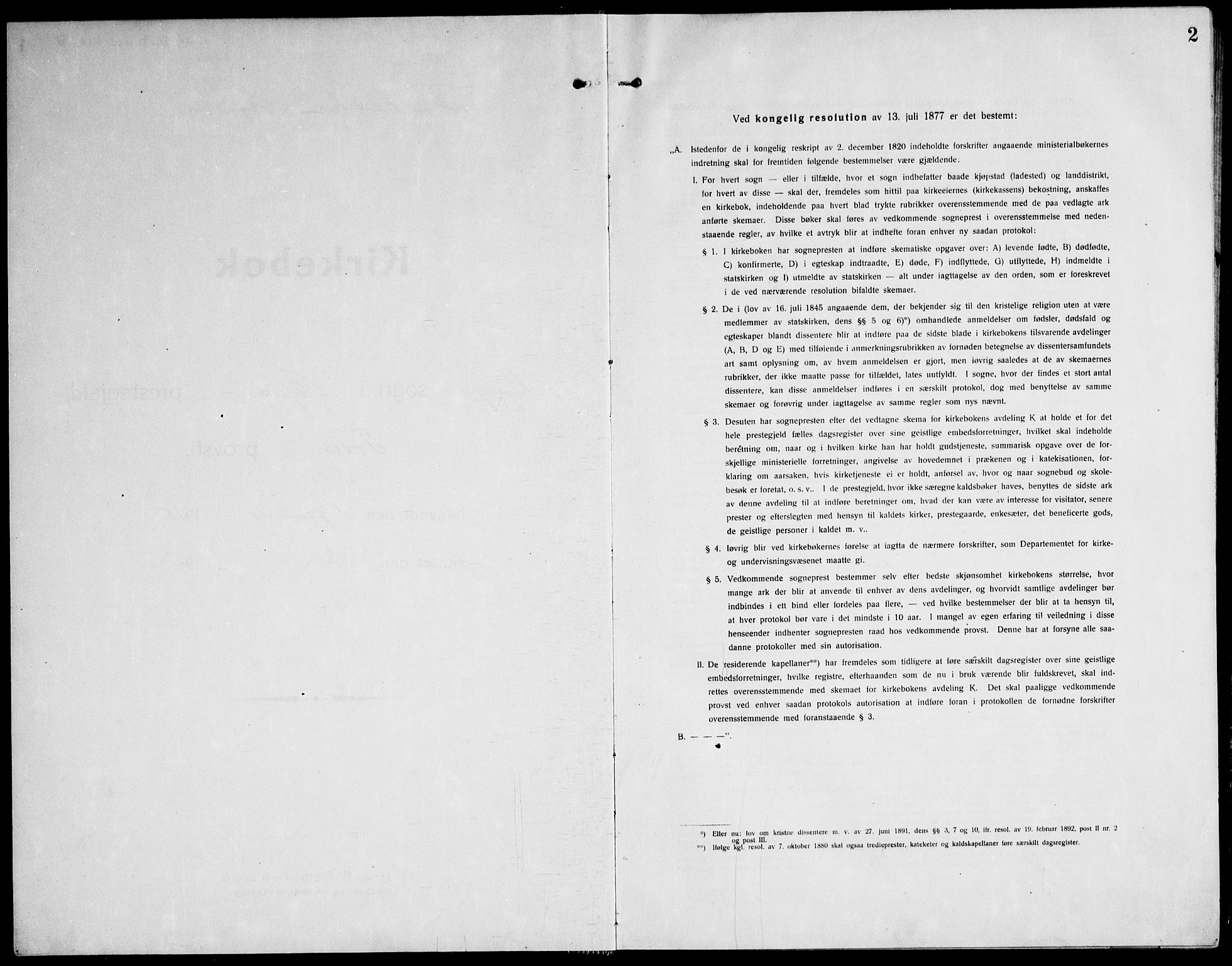 Ministerialprotokoller, klokkerbøker og fødselsregistre - Sør-Trøndelag, SAT/A-1456/651/L0648: Parish register (copy) no. 651C02, 1915-1945, p. 2