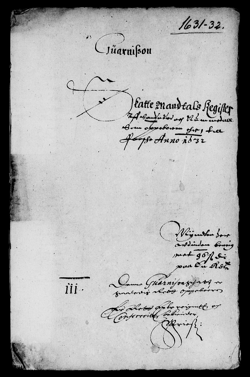 Rentekammeret inntil 1814, Reviderte regnskaper, Lensregnskaper, RA/EA-5023/R/Rb/Rbn/L0001: Numedal og Sandsvær len, 1628-1638