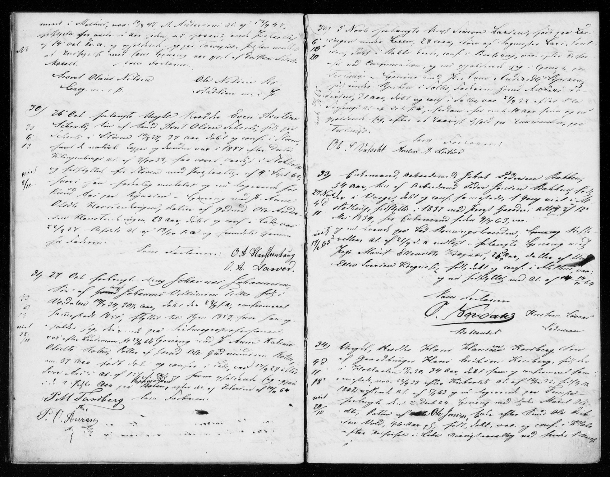 Ministerialprotokoller, klokkerbøker og fødselsregistre - Sør-Trøndelag, AV/SAT-A-1456/606/L0298: Banns register no. 606A13, 1861-1872