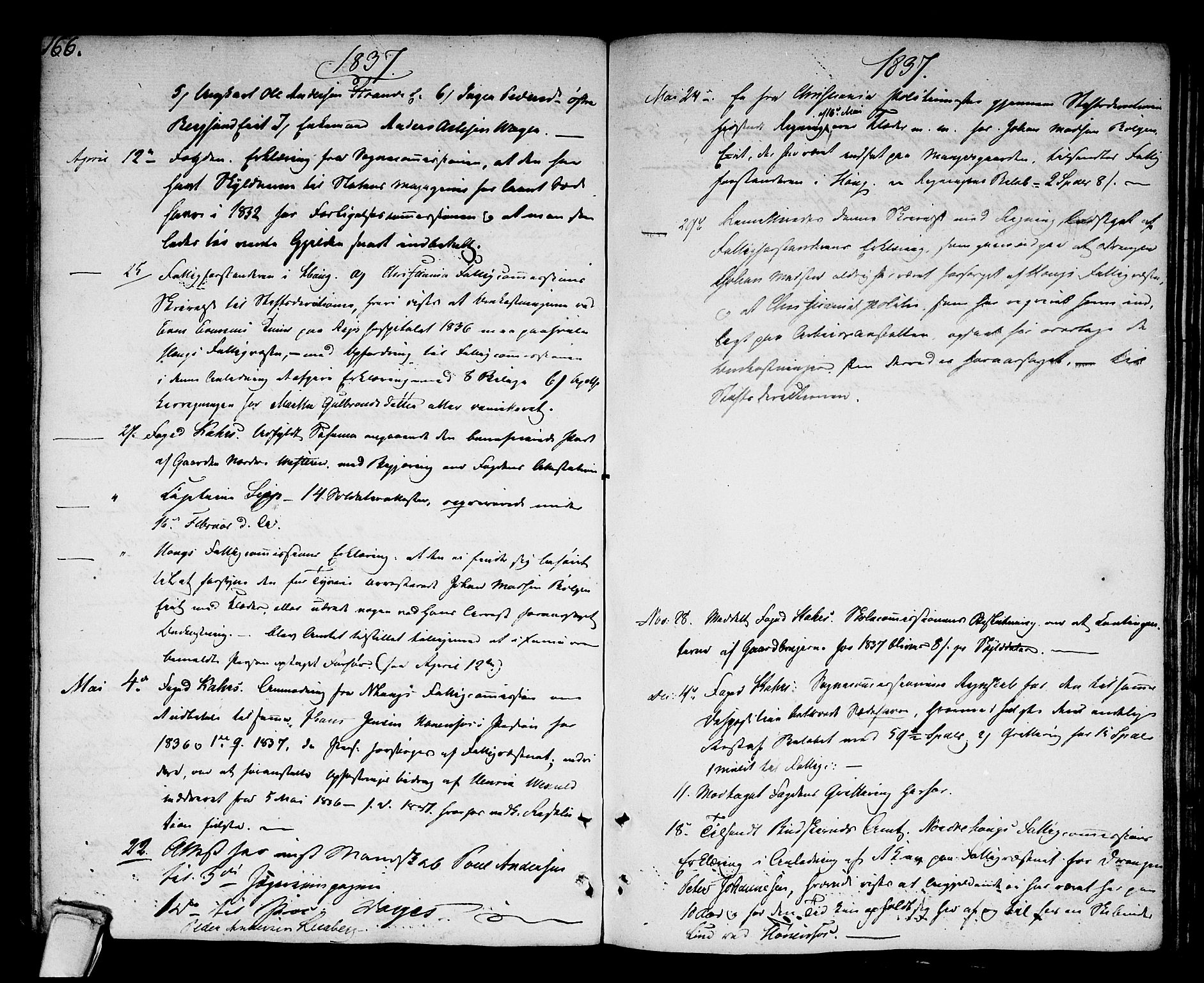 Norderhov kirkebøker, SAKO/A-237/F/Fa/L0007: Parish register (official) no. 7, 1812-1814, p. 166