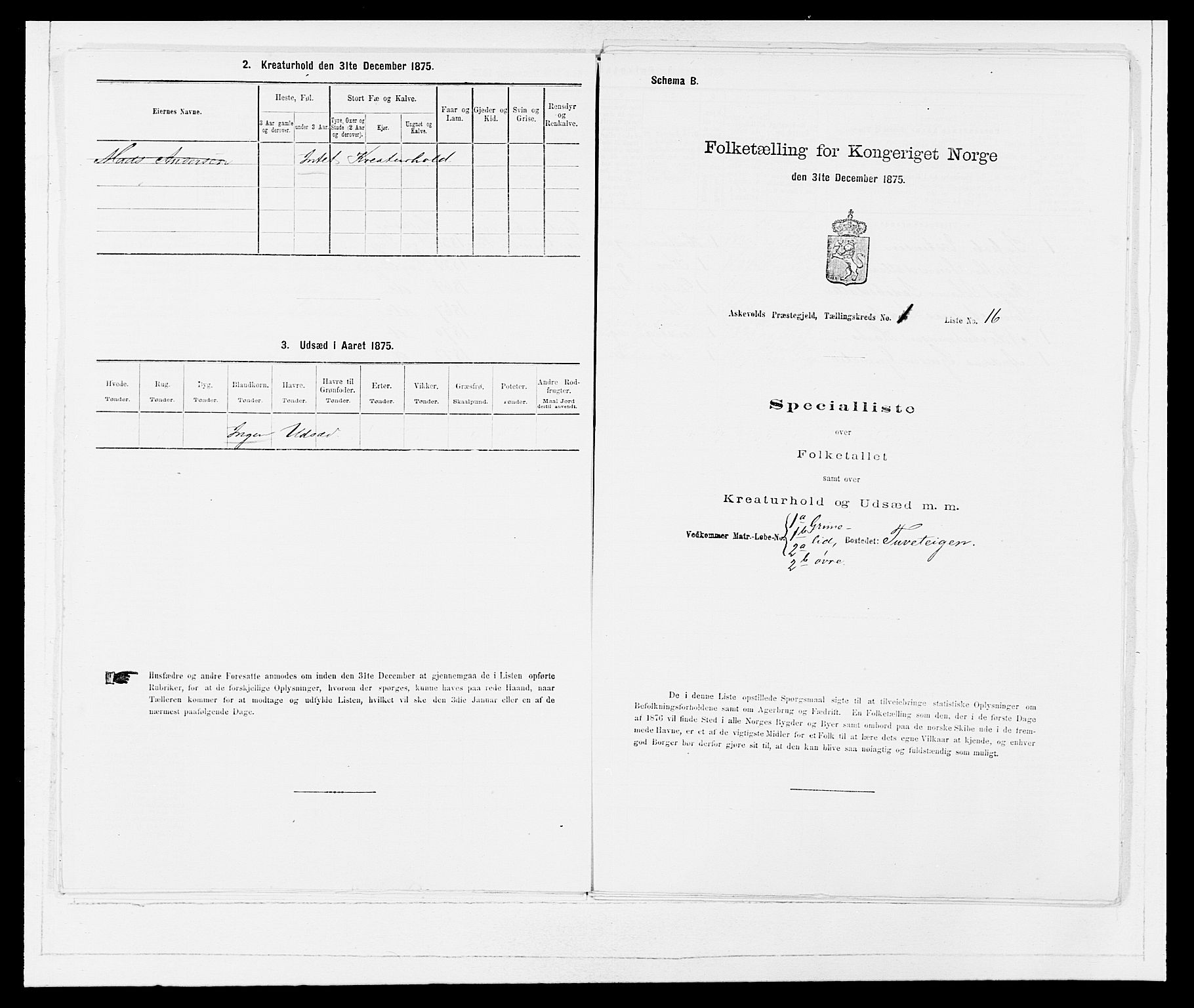 SAB, 1875 census for 1428P Askvoll, 1875, p. 37