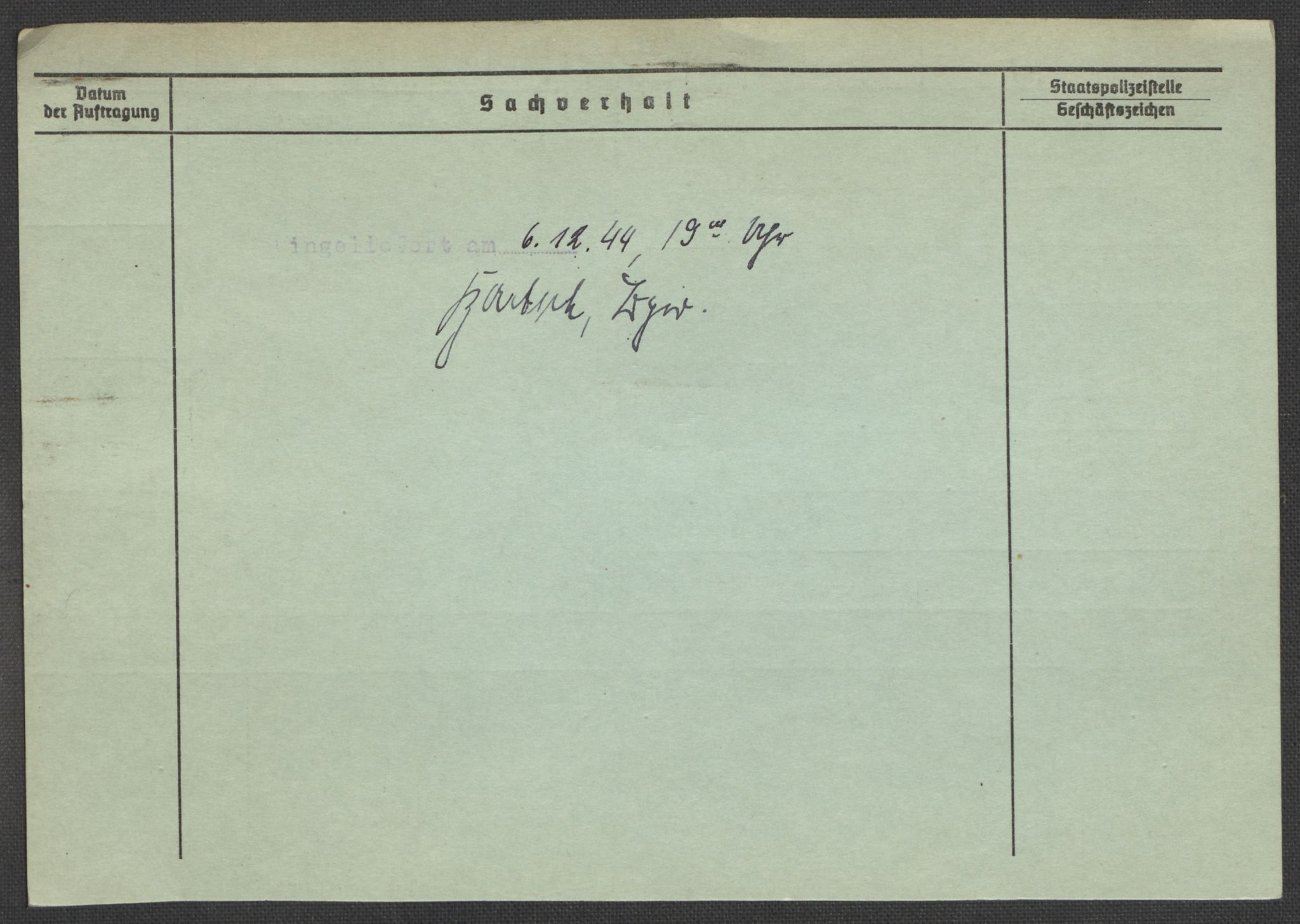 Befehlshaber der Sicherheitspolizei und des SD, AV/RA-RAFA-5969/E/Ea/Eaa/L0002: Register over norske fanger i Møllergata 19: Bj-Eng, 1940-1945, p. 5