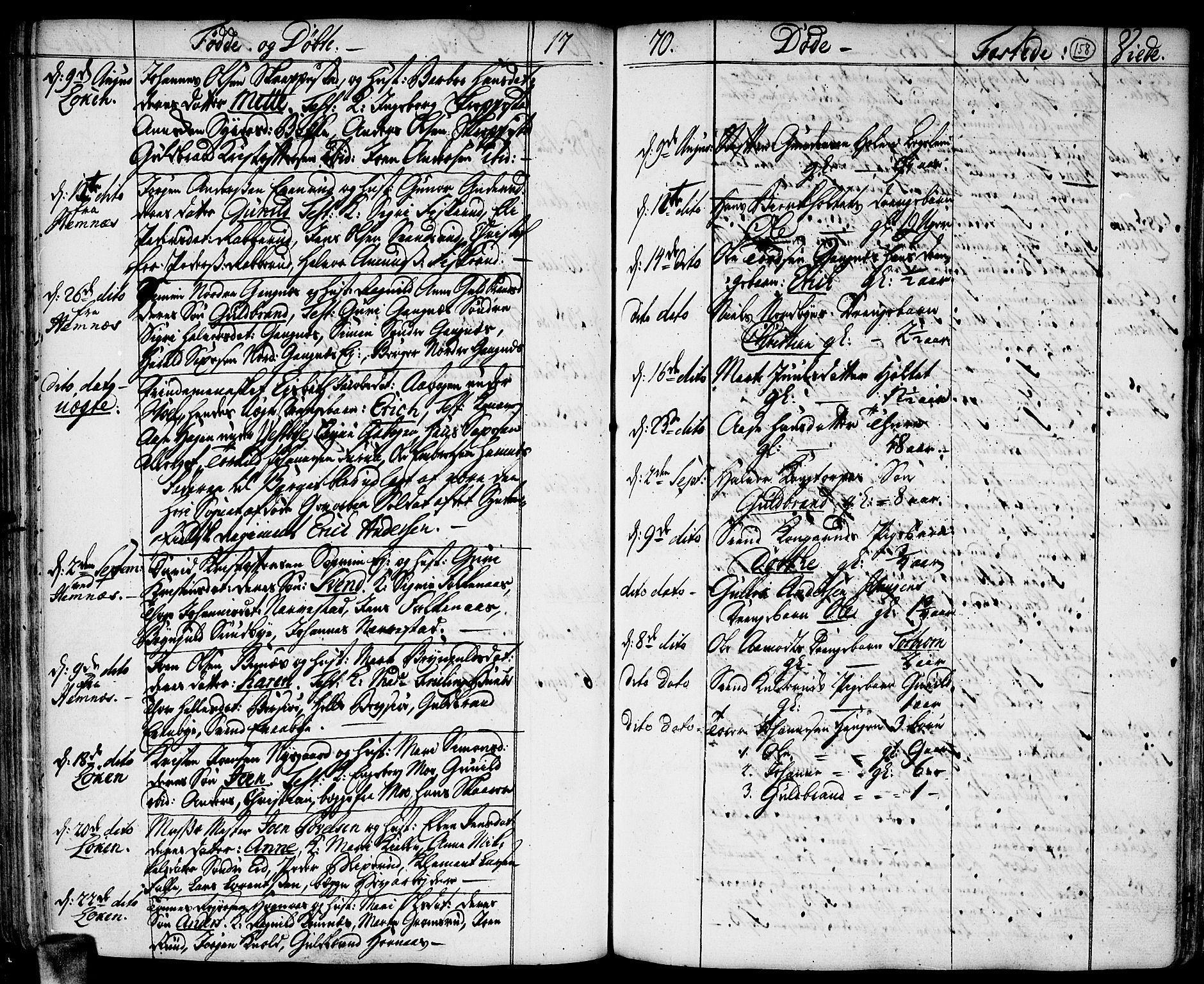 Høland prestekontor Kirkebøker, AV/SAO-A-10346a/F/Fa/L0004: Parish register (official) no. I 4, 1757-1780, p. 158